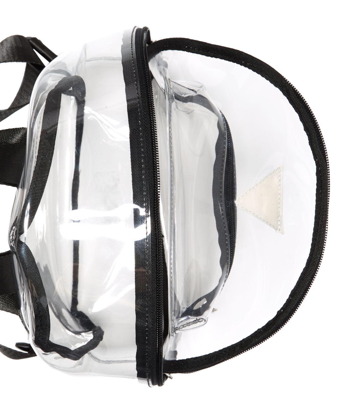 clear backpack guess