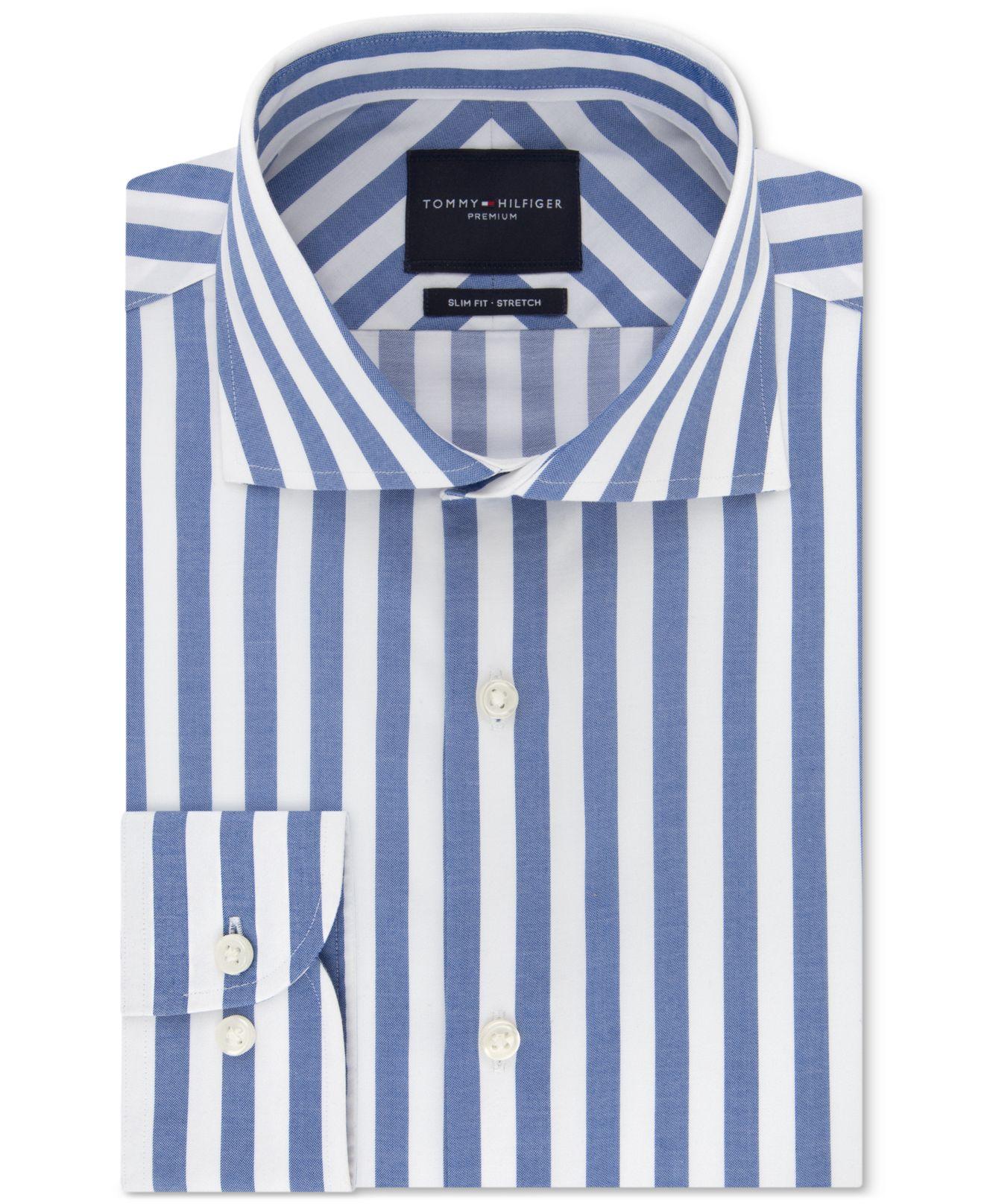tommy hilfiger th flex supima dress shirt