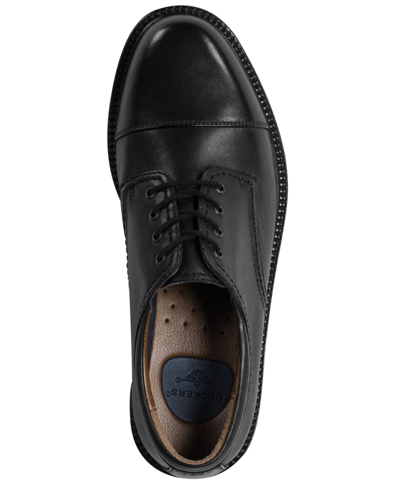 Lyst Dockers Gordon Cap Toe Oxfords in Black for Men