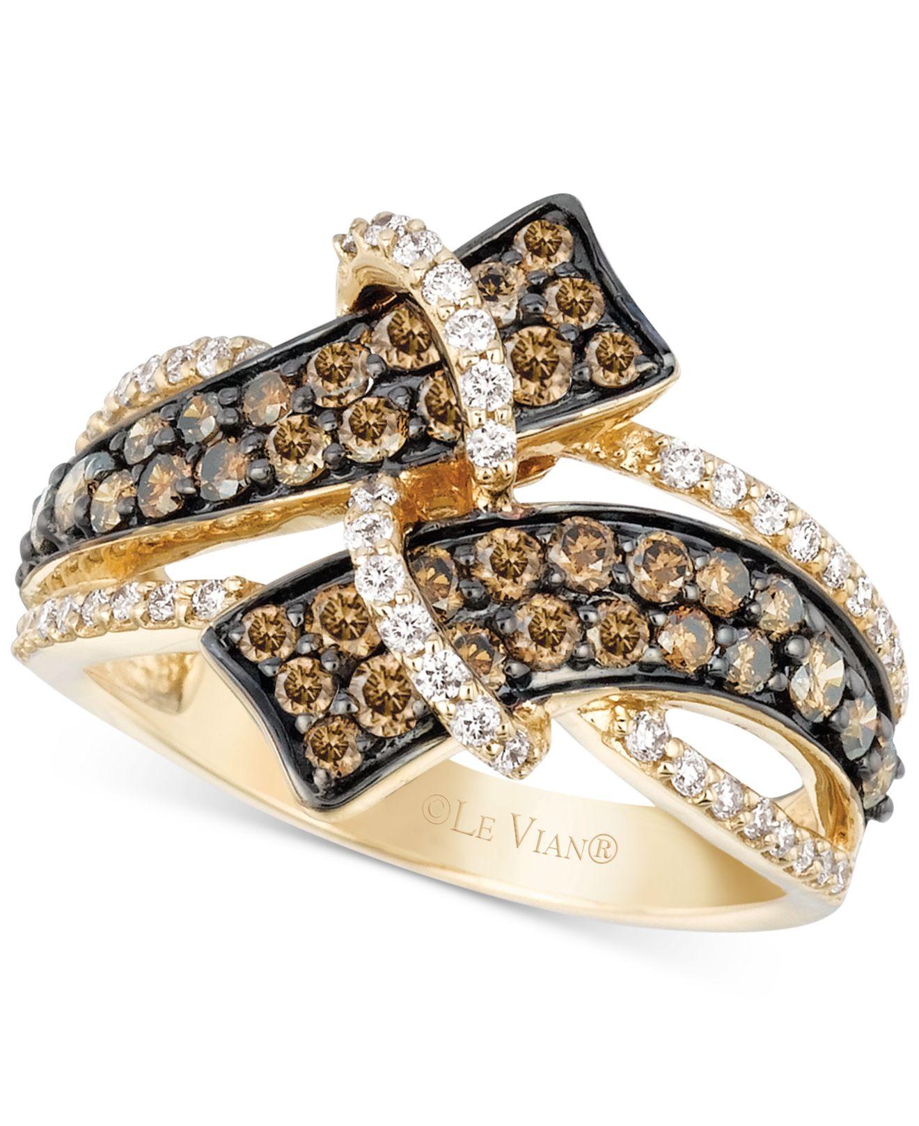 Lyst Le Vian Chocolatier® Diamond Ring (11/5 Ct. T.w.) In 14k Gold in Metallic