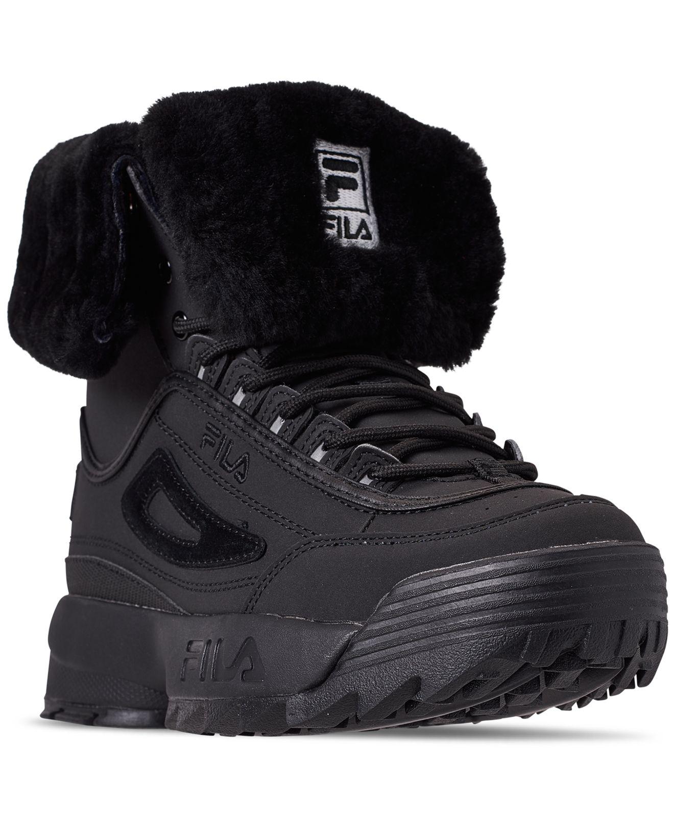 fila boot trainers