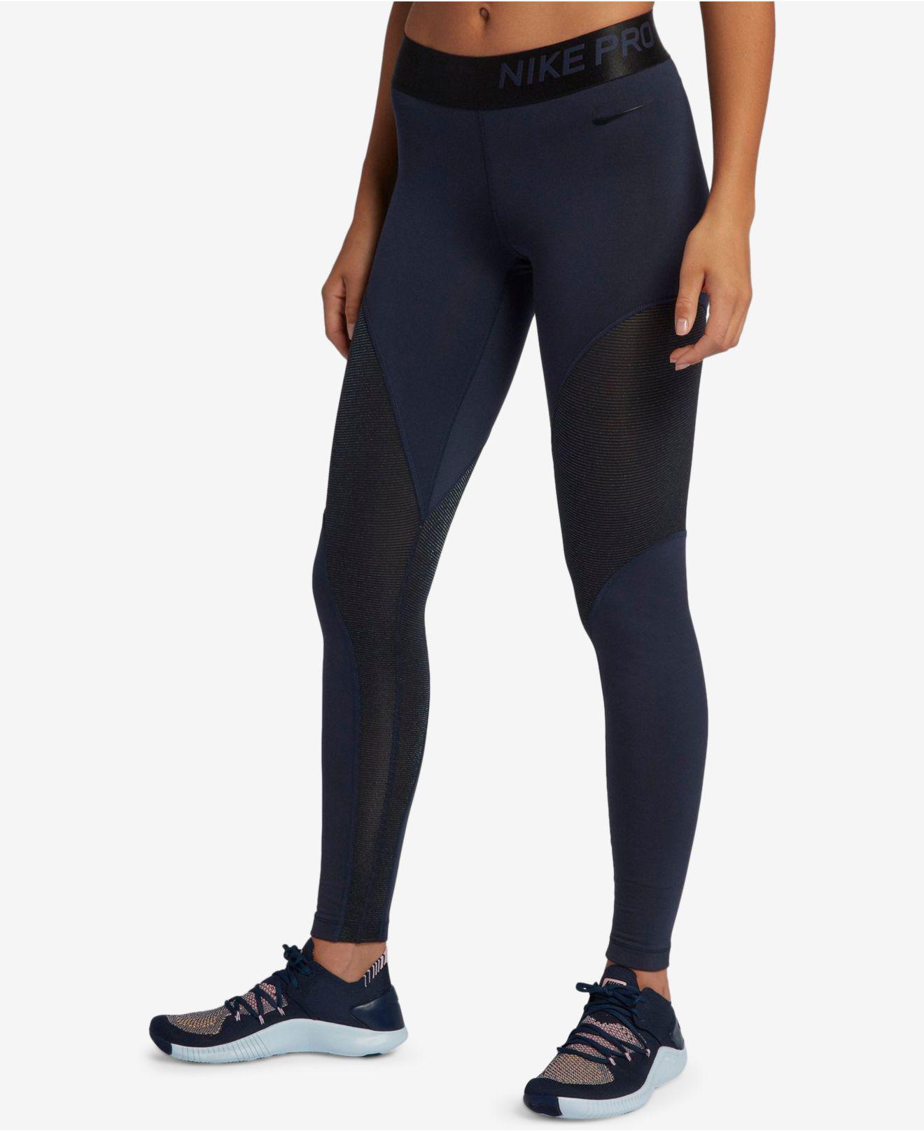 nike running leggings with ankle zip