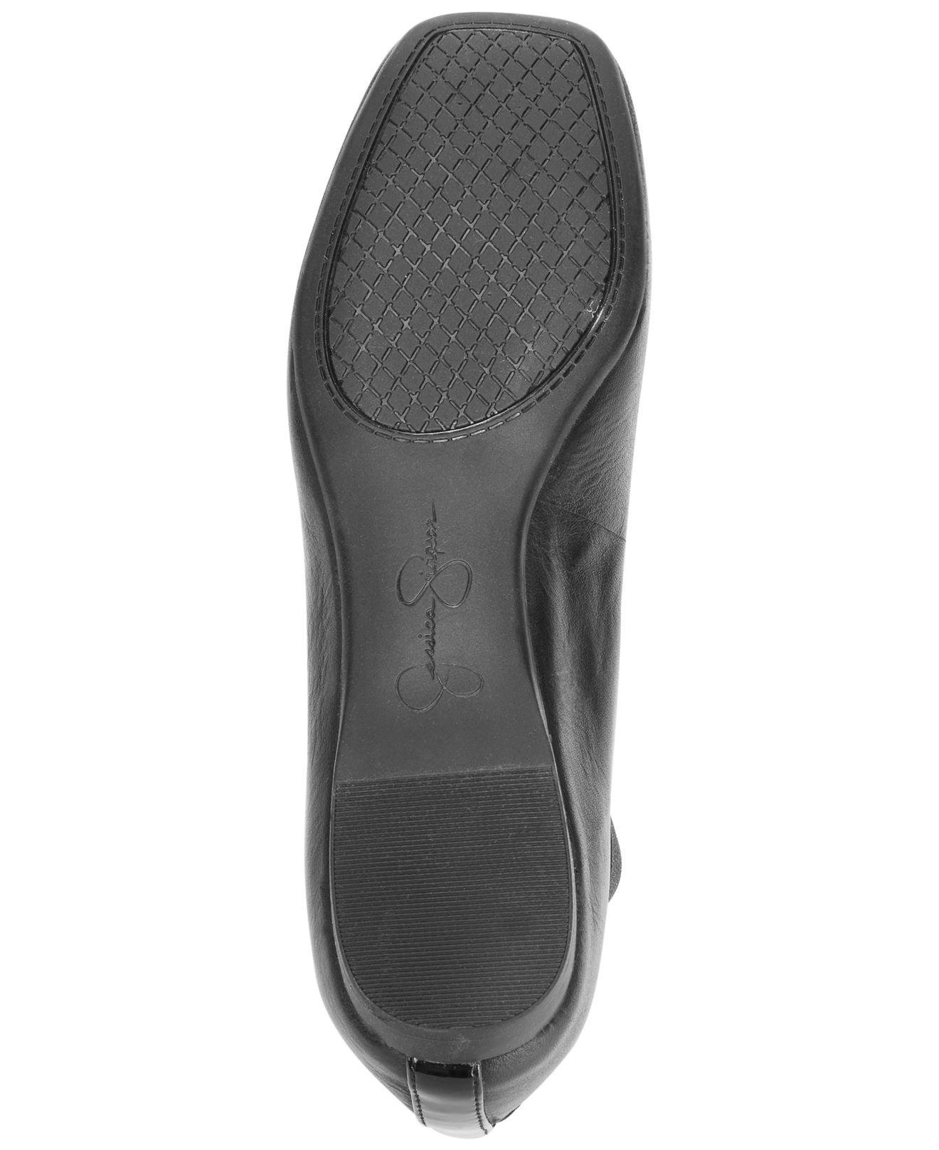 jessica simpson mandalaye elastic ballet flats