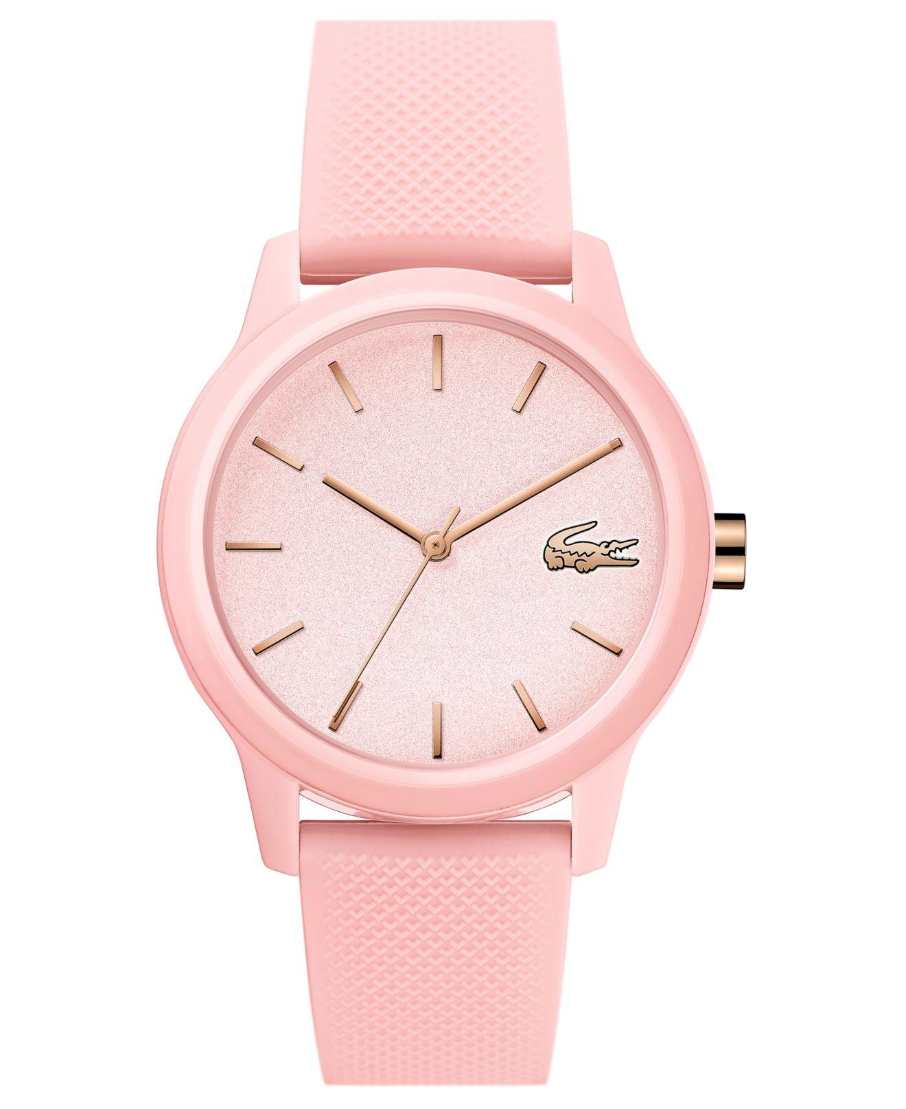 montre lacoste rose