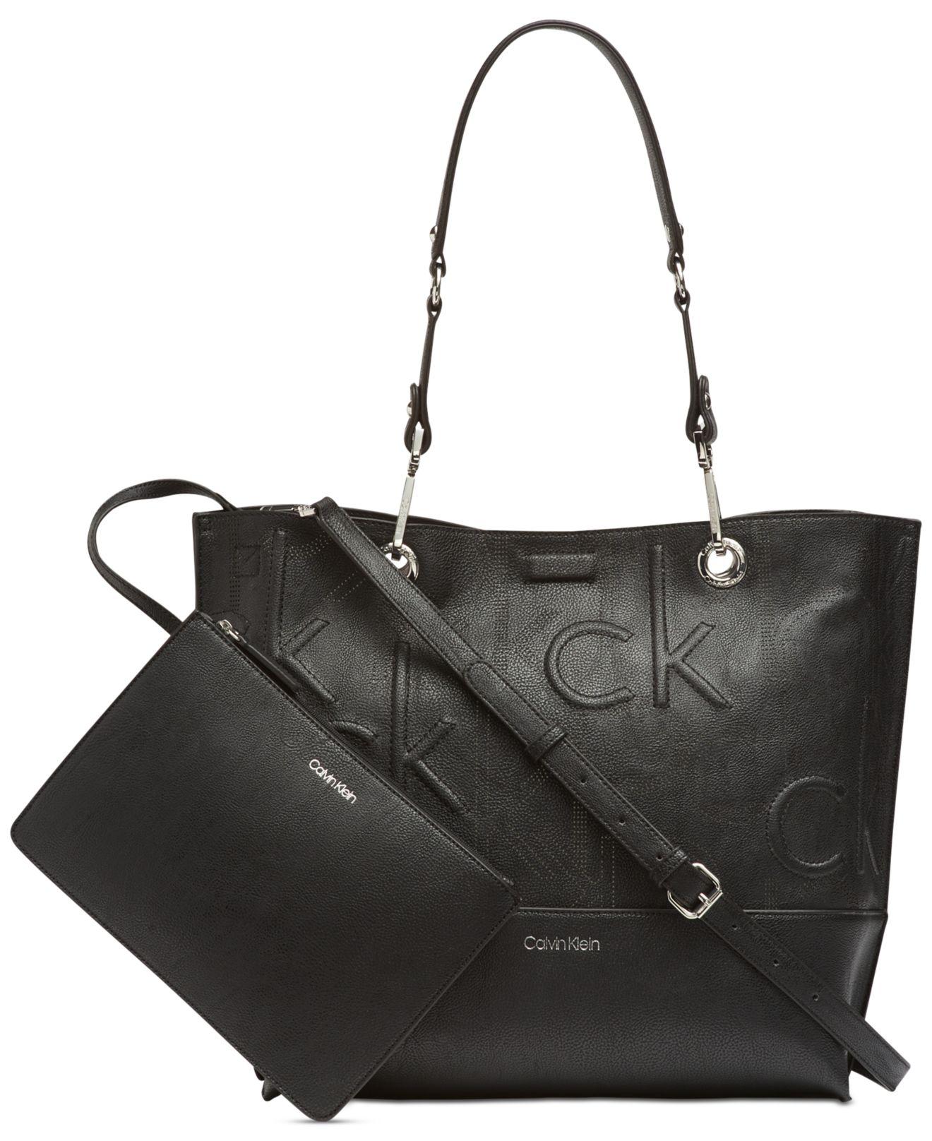 calvin klein reversible purse