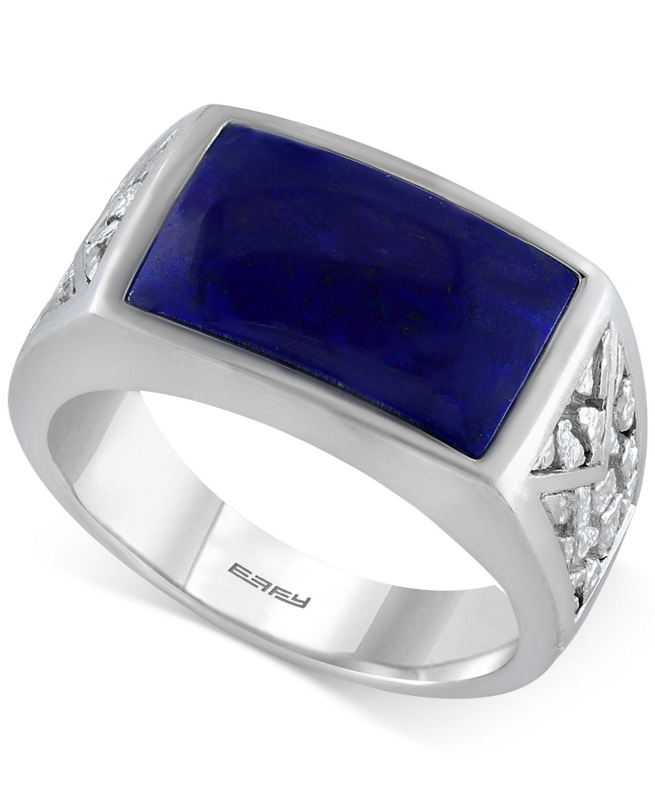 Lyst Effy Collection Men's Lapis Lazuli Ring (39/10 Ct. T.w.) In