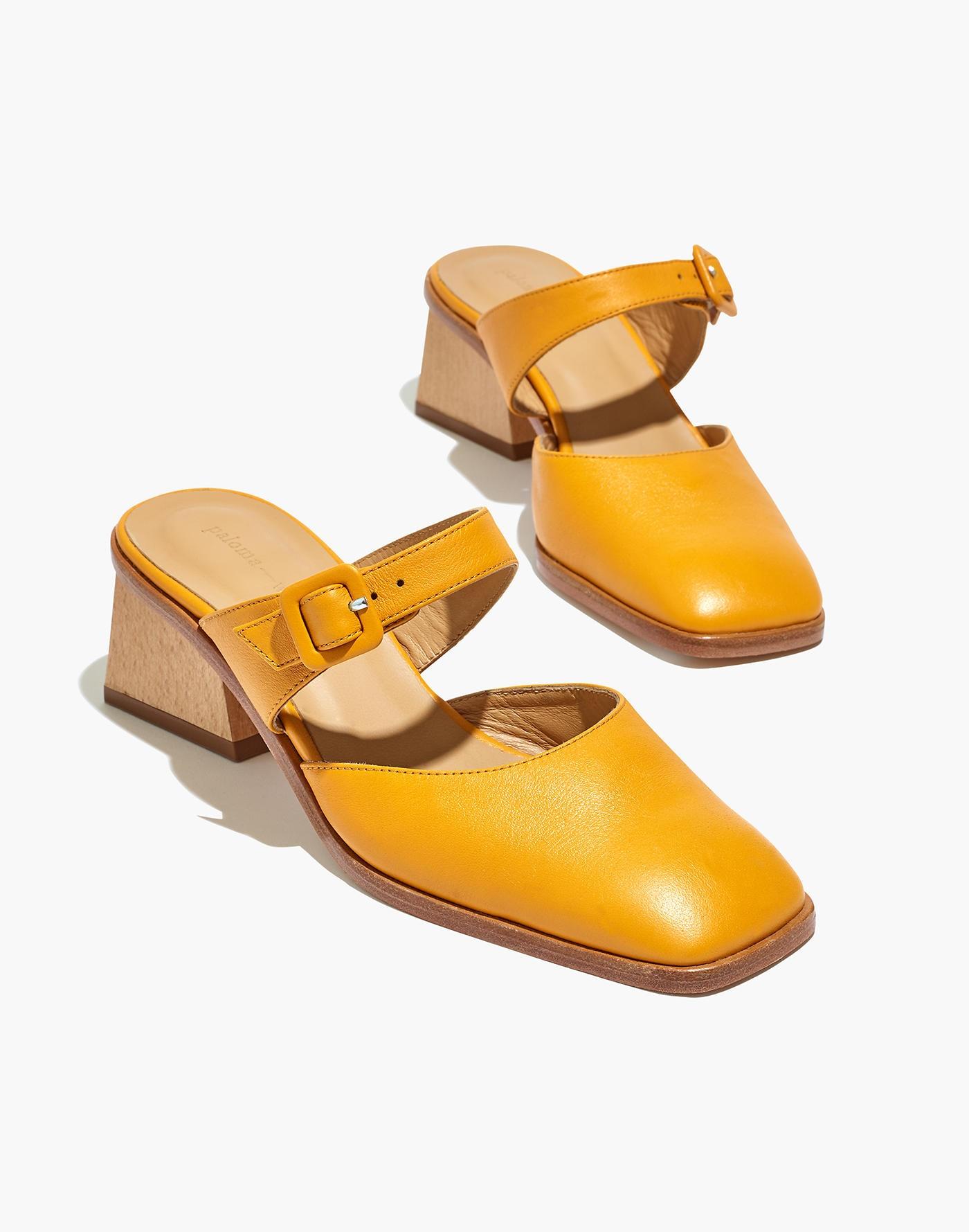 Madewell Paloma Wool® La Playa Mary-jane Mules in Yellow - Lyst