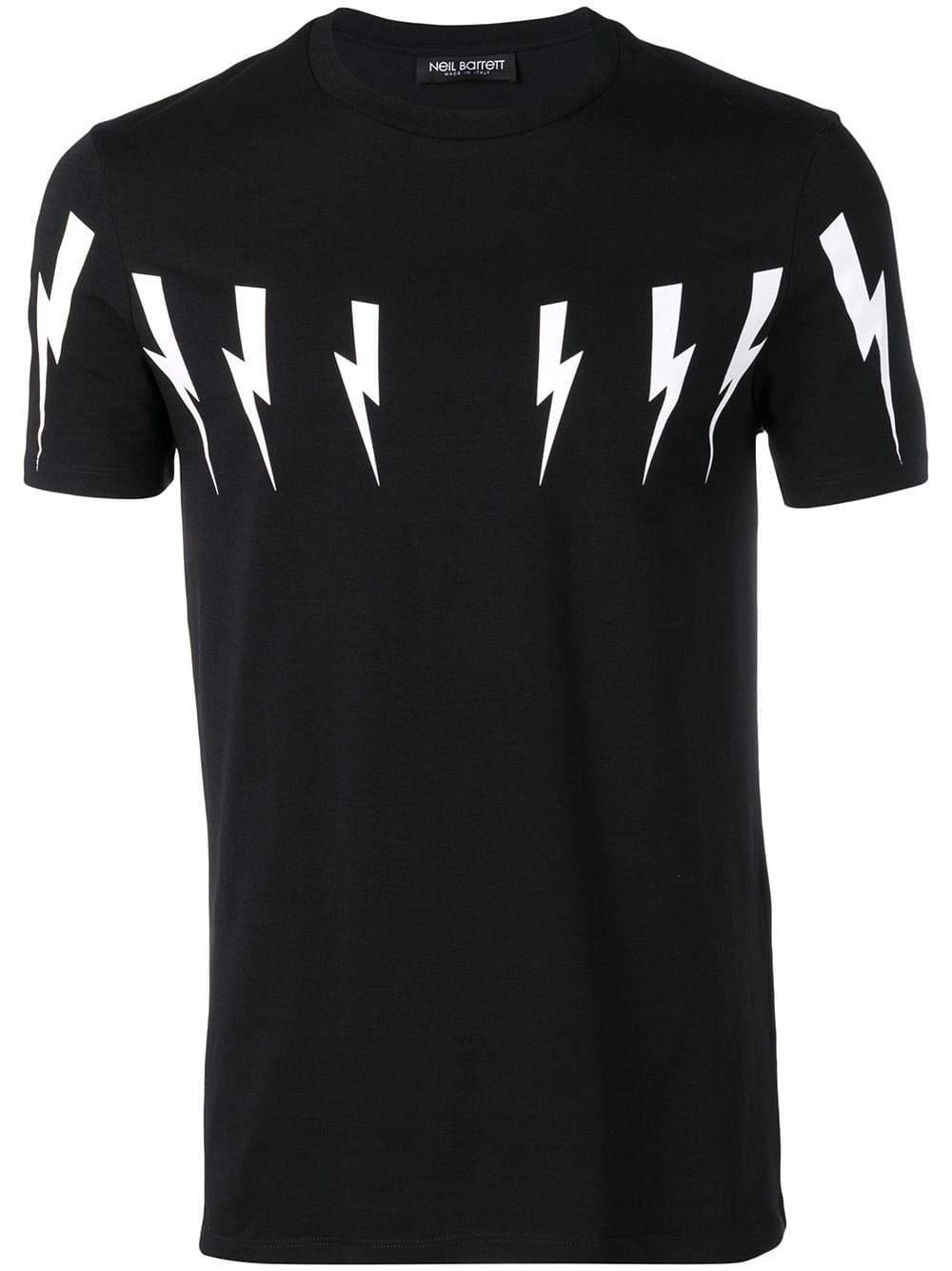 Lyst - Neil Barrett Bolt T-shirt in Black for Men - Save 22%