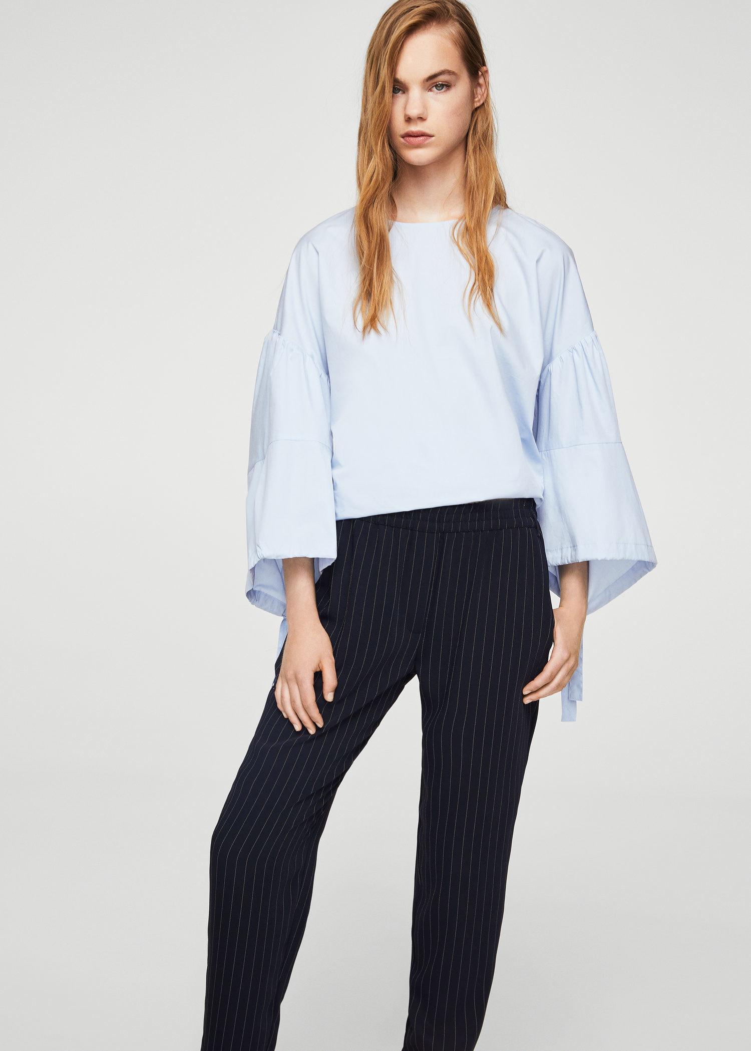 chalk stripe pants