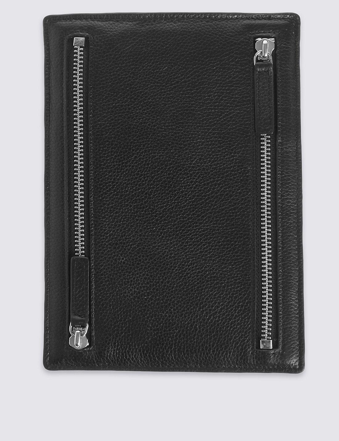Lyst Marks Spencer Leather Currency Slip In Black For Men Gallery Previously Sold At Marks Spencer