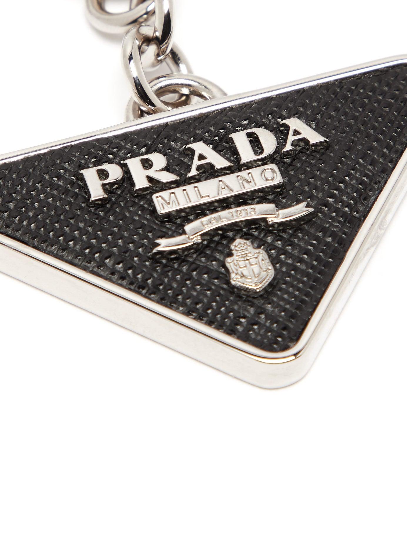 Prada Woven Leather Bracelet in Black for Men - Save 32% - Lyst