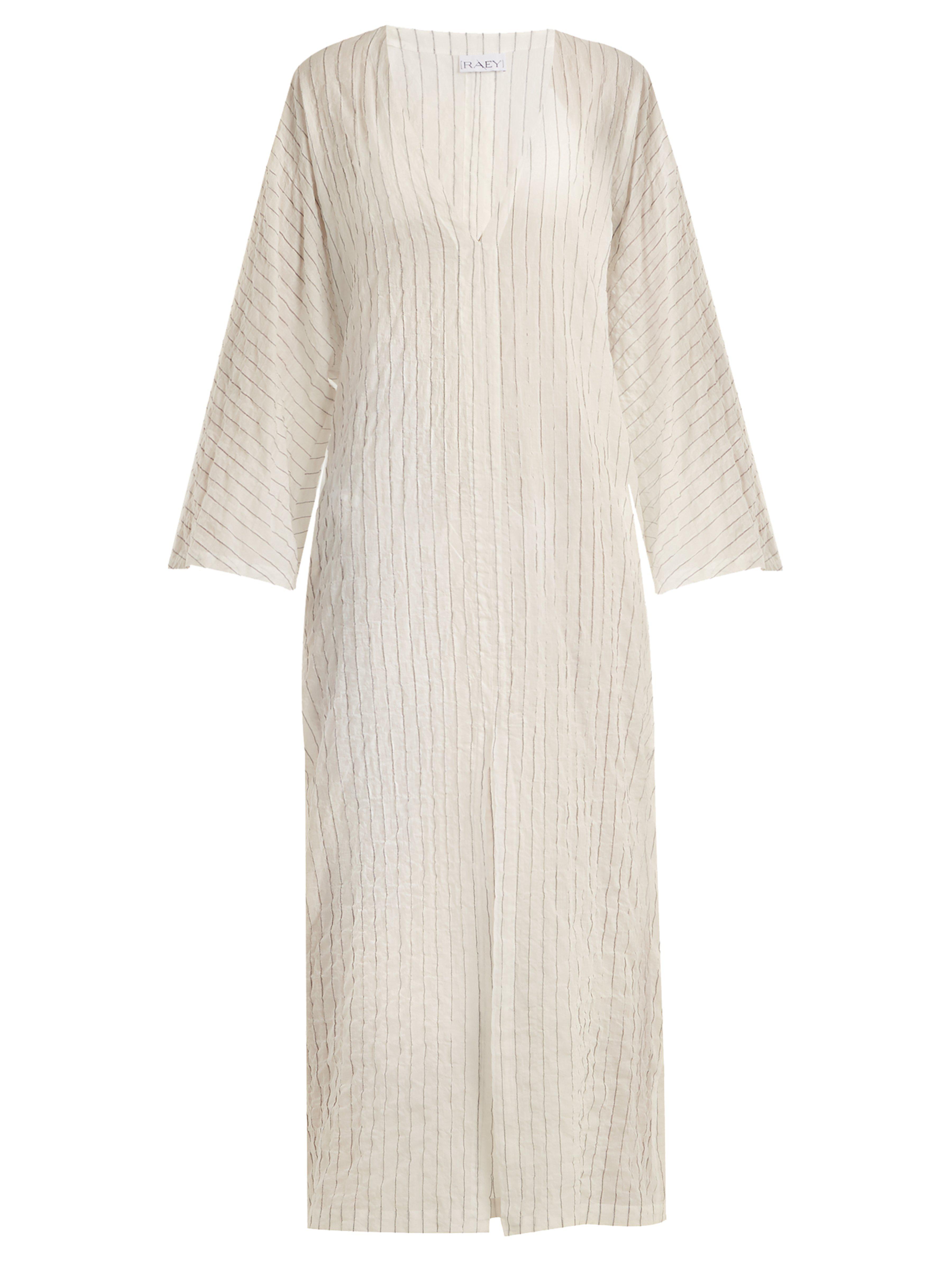 White Cotton Beach Dress