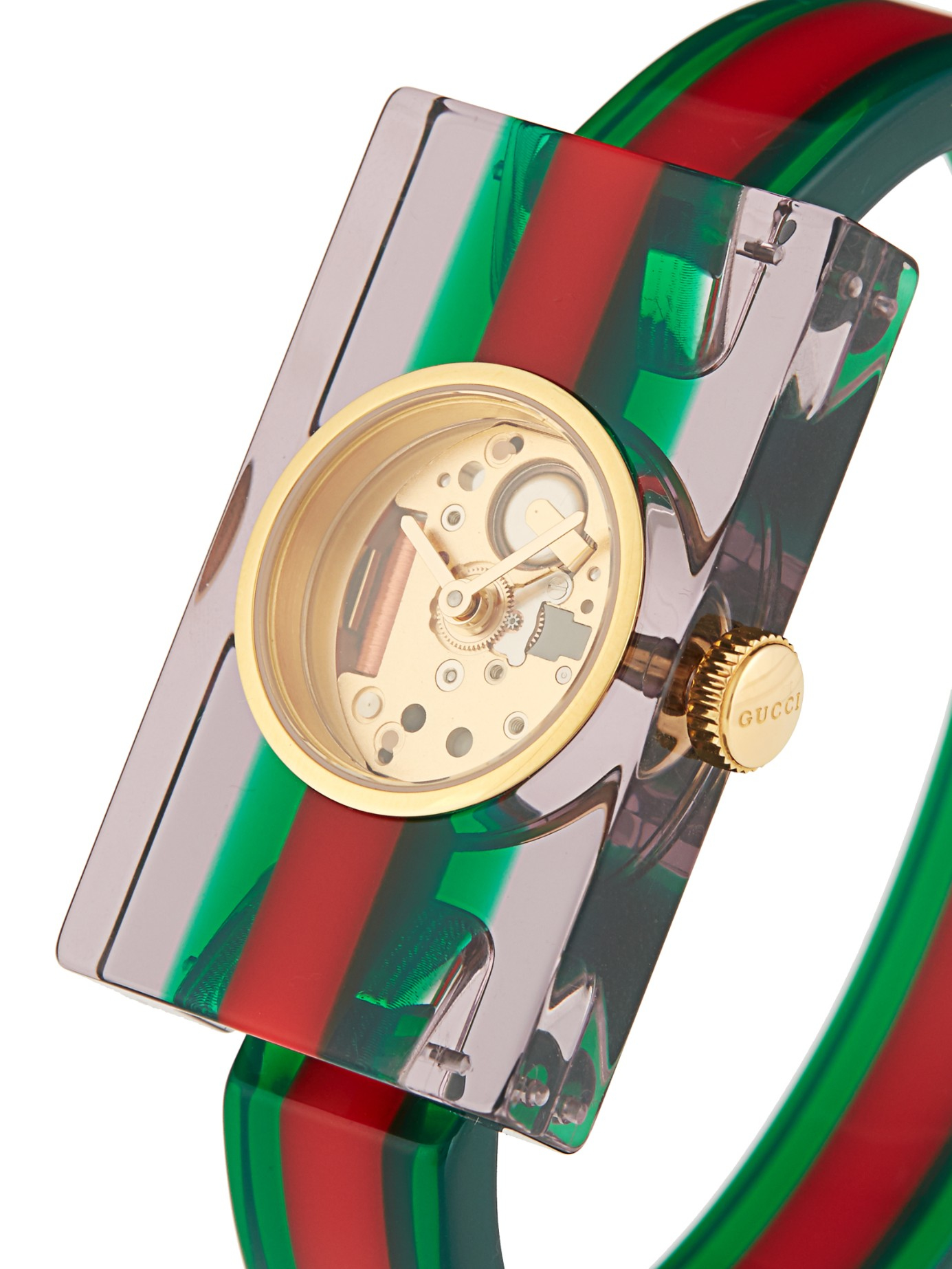 GUCCI Vintage Web 24MM Quartz MOP Dial Bangle Women's Watch, 45% OFF