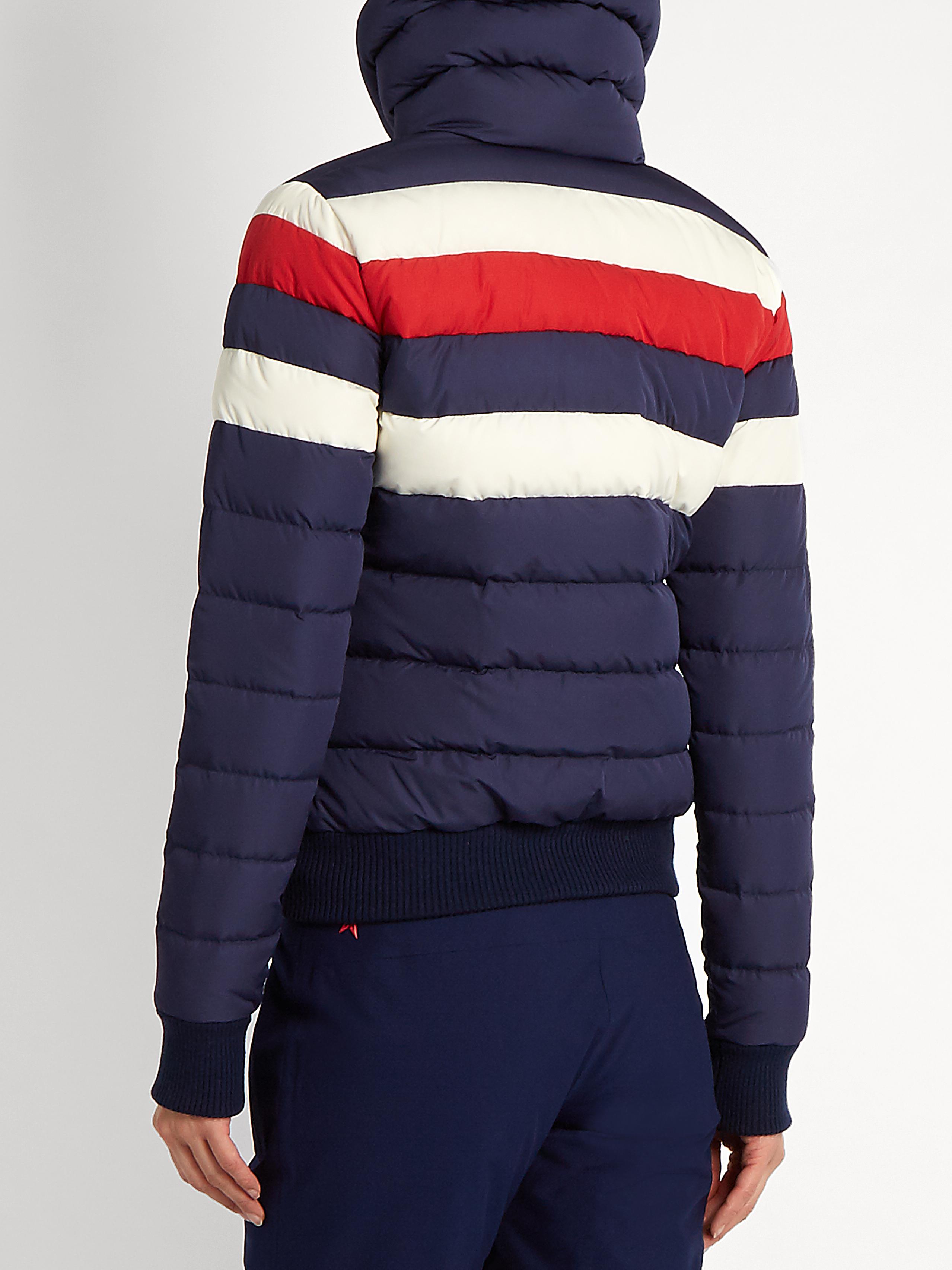 Perfect moment Queenie Down-padded Ski Jacket in Blue | Lyst