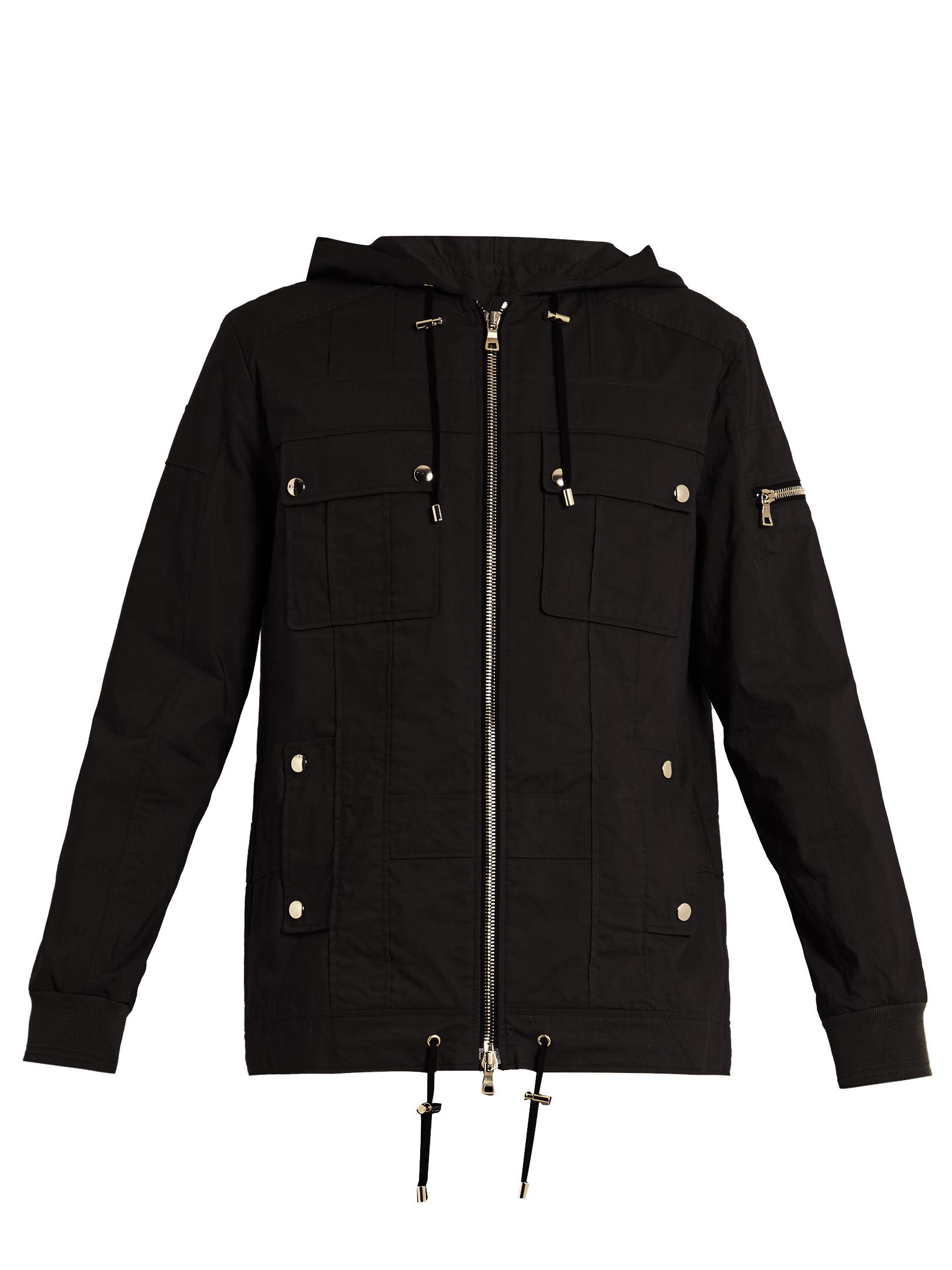 Center jacket hooded black cotton wholesale the from Near hooded black jacket cotton online line prop