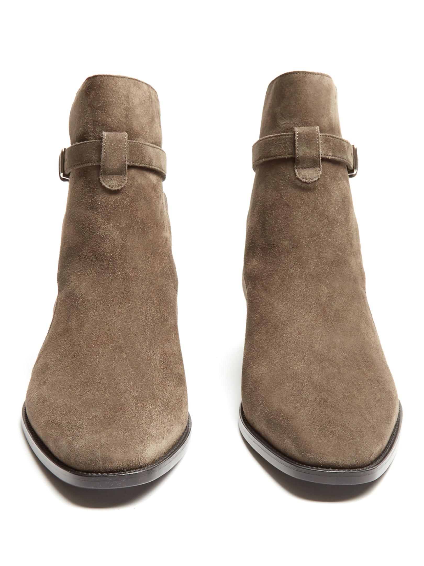 saint laurent wyatt ankle boots