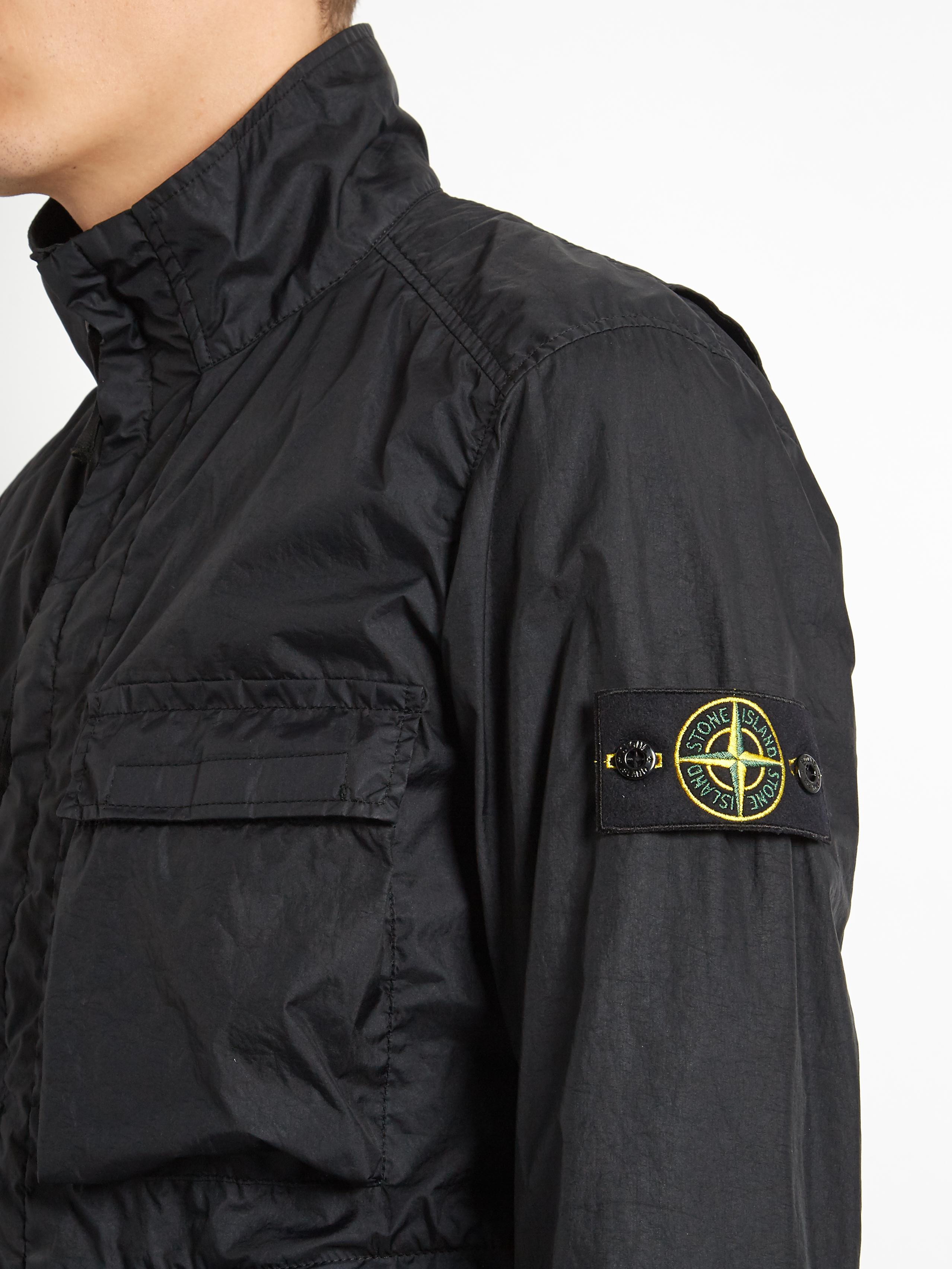Lyst - Stone Island Membrana 3l Tc Lightweight Jacket in Black for Men