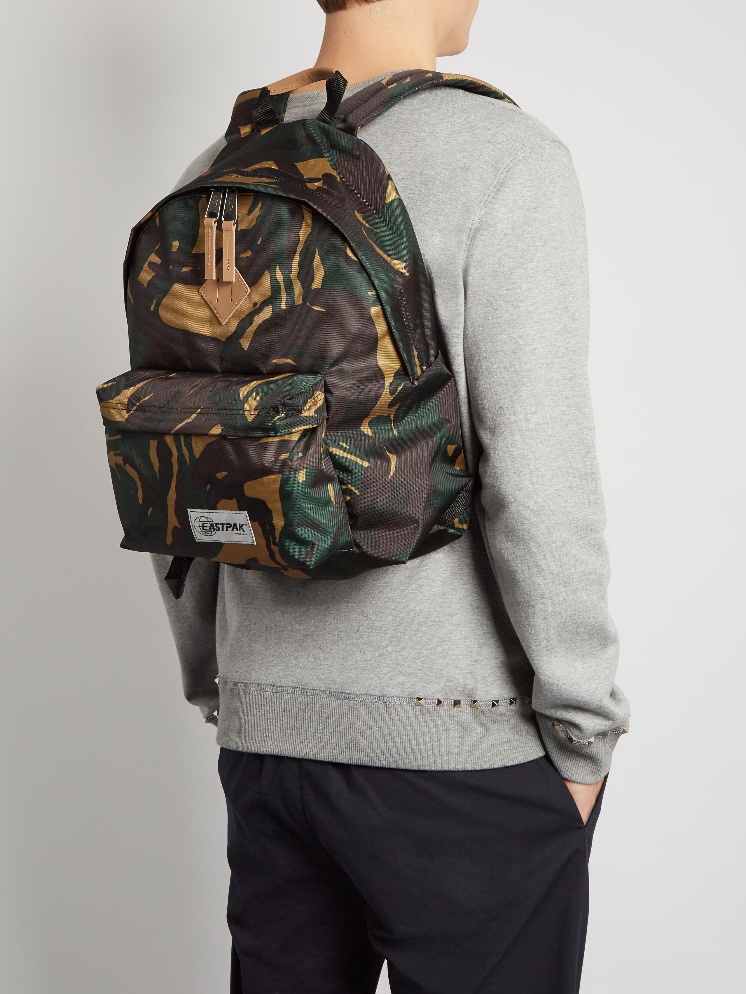 Lyst - Eastpak Pak'r Camouflage-print Canvas Backpack for Men