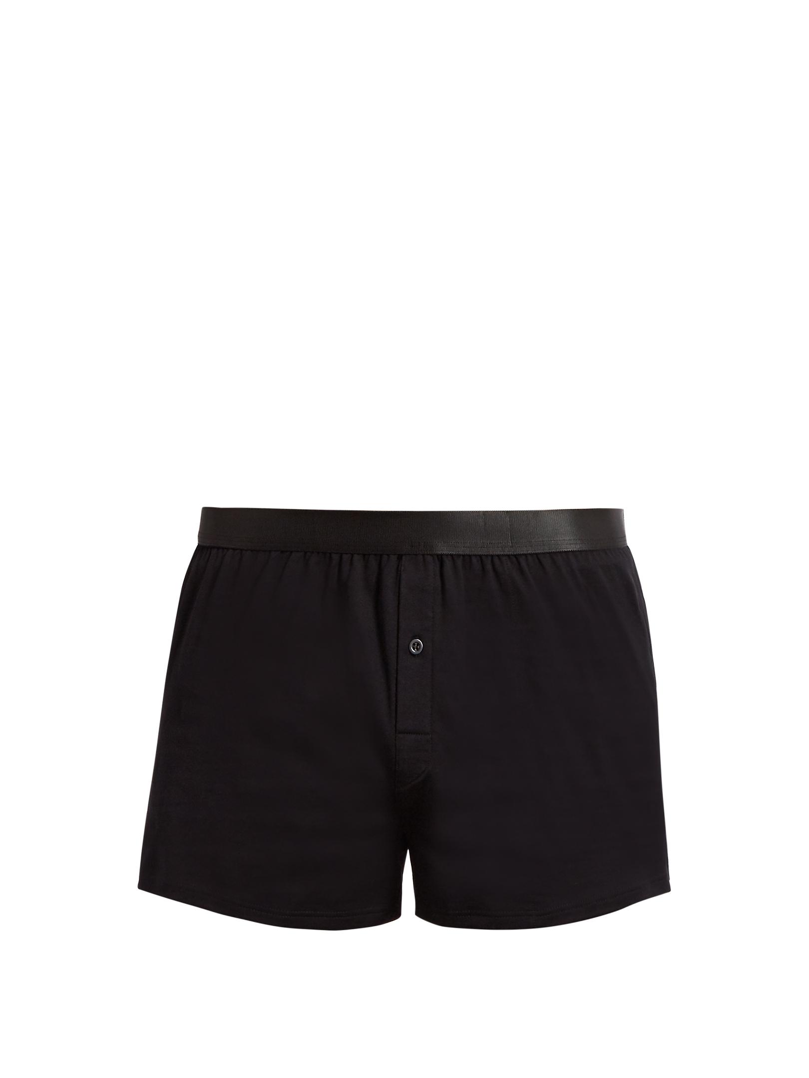 Cdlp Cottonjersey Boxer Shorts in Black for Men Lyst