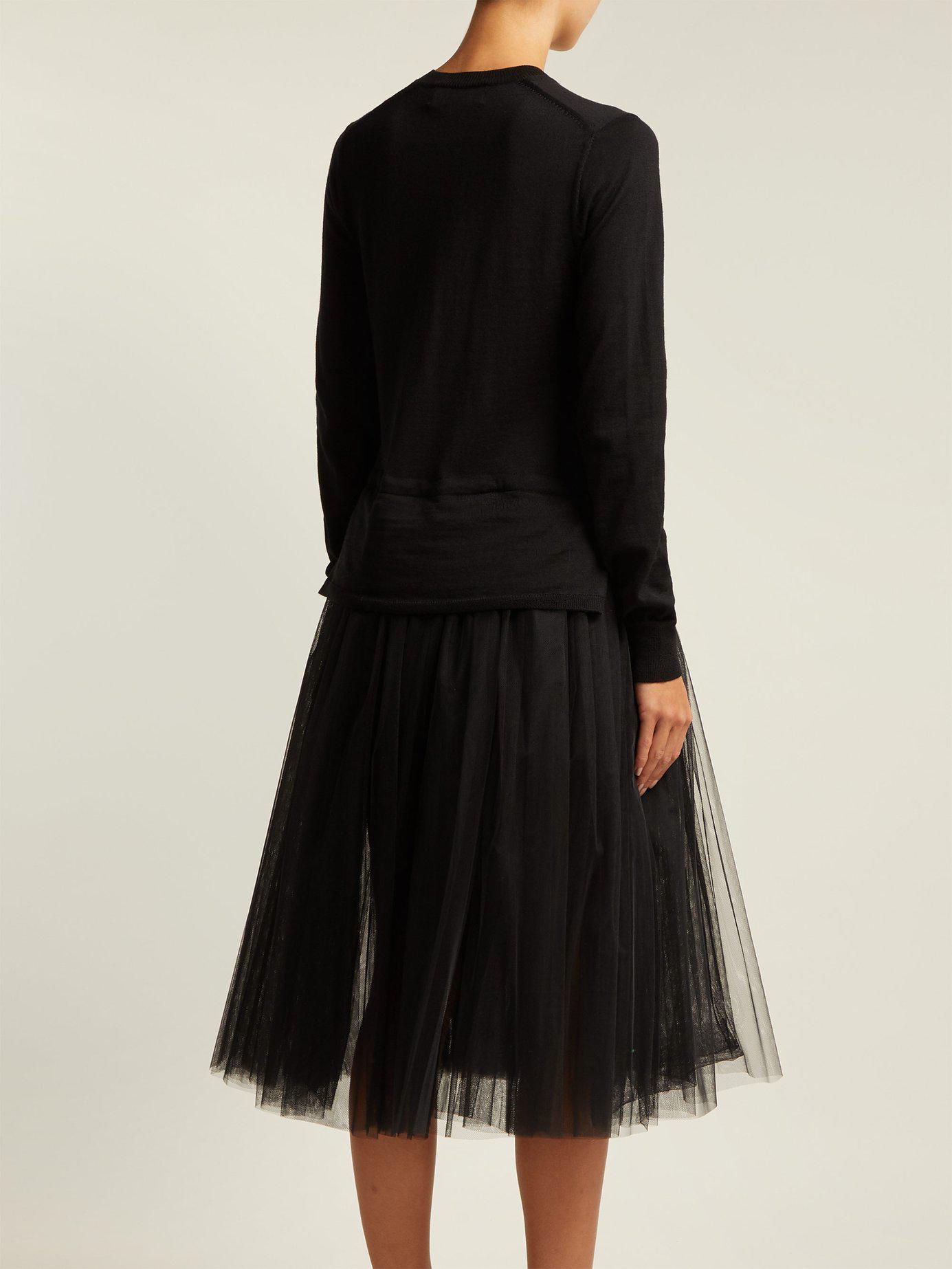comme des garcons gown