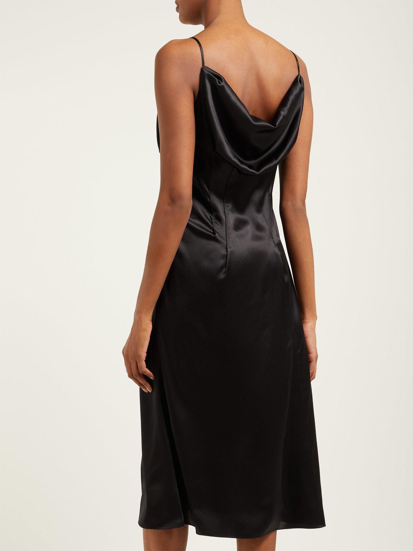 versace silk robe women's
