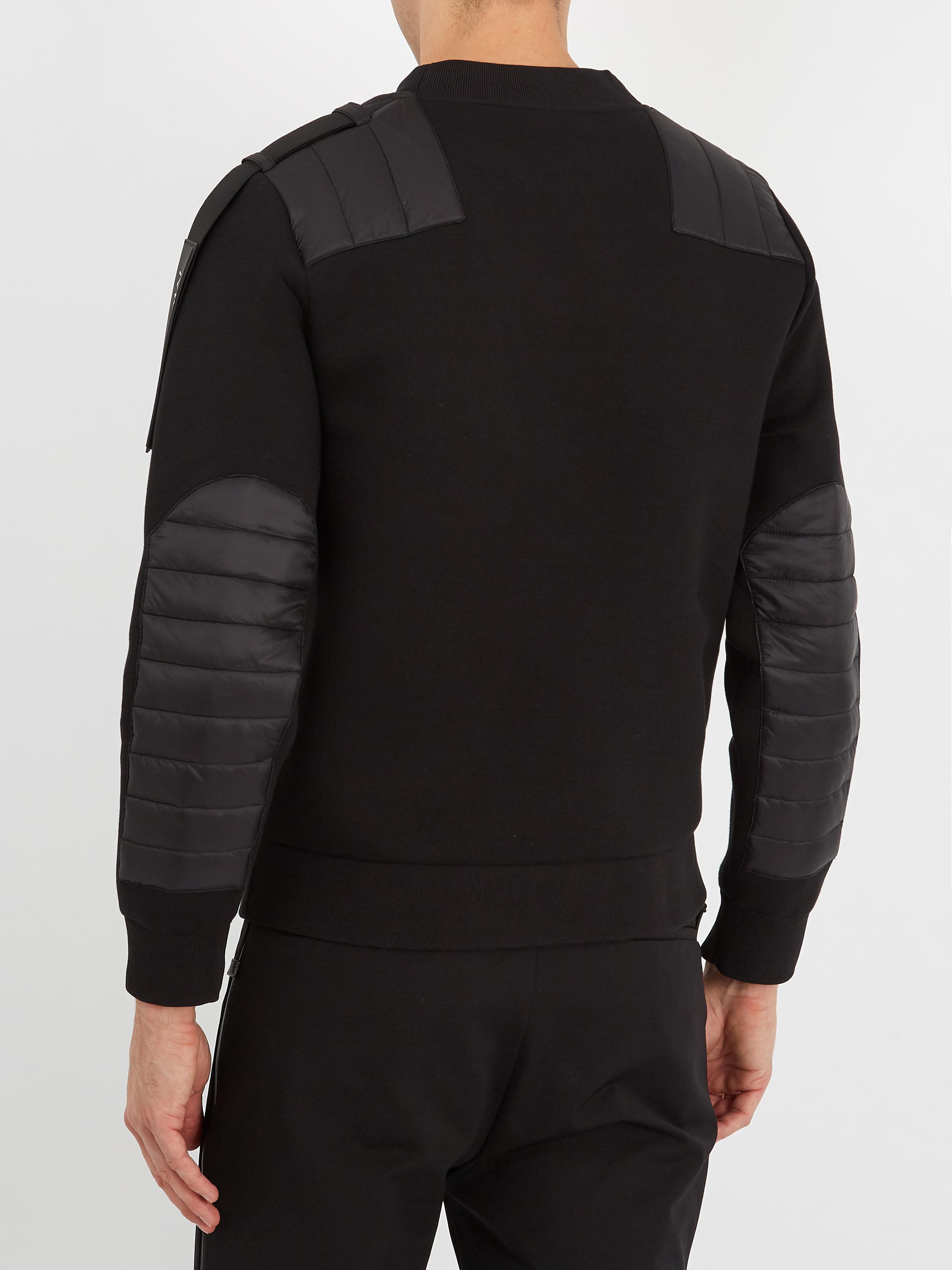 Moncler X Craig Green Crew-neck Cotton Sweater in Black for Men | Lyst