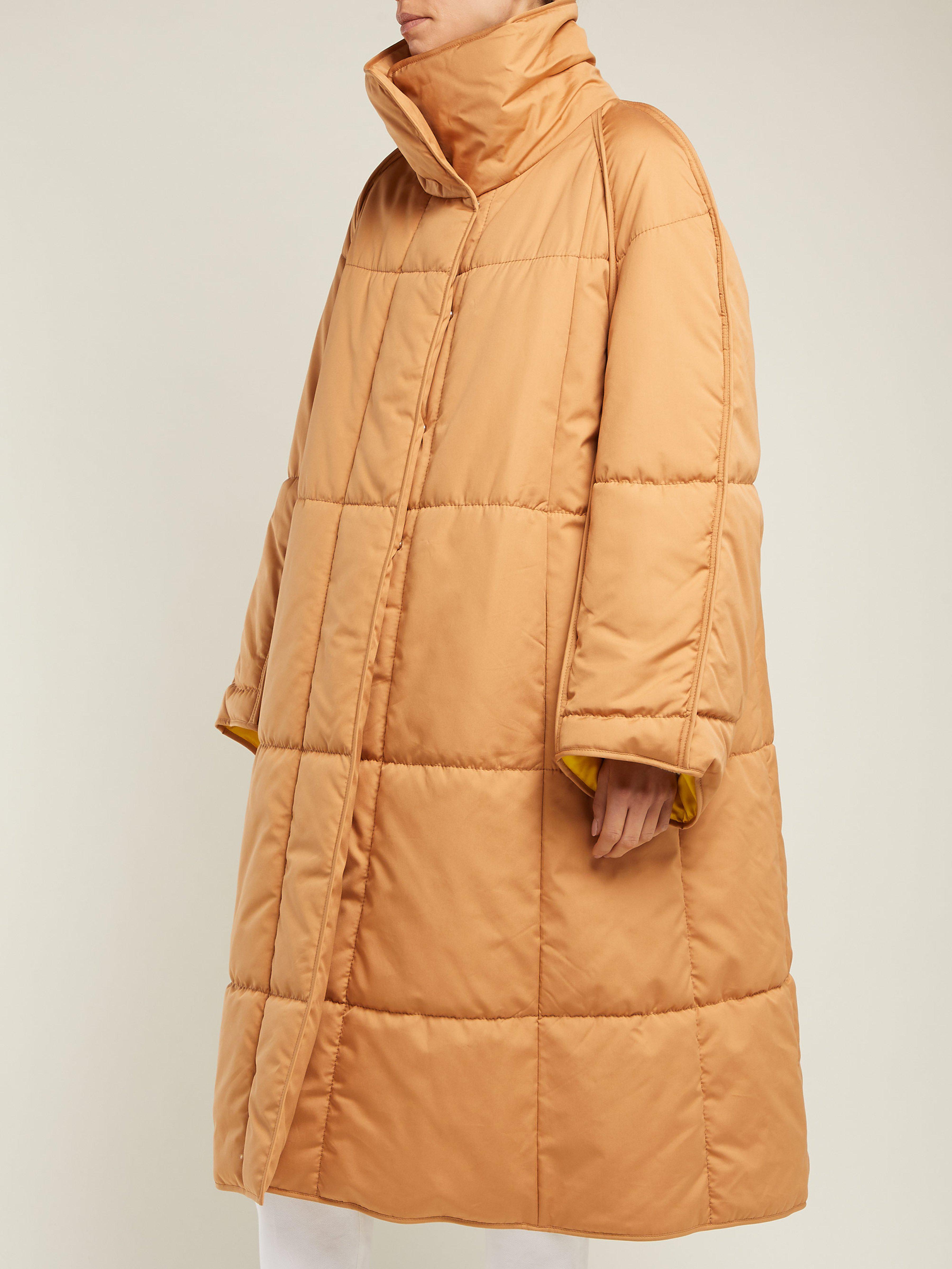 Lyst Matelassé Coton Roksanda Multicolor Manteau En Maera OXZPkiuT