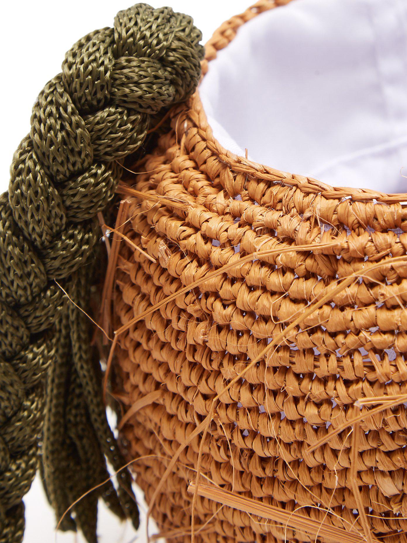 Coconut En Studio Toquilla Bandoulière Paille Lyst Sac Sensi IE29DHWY