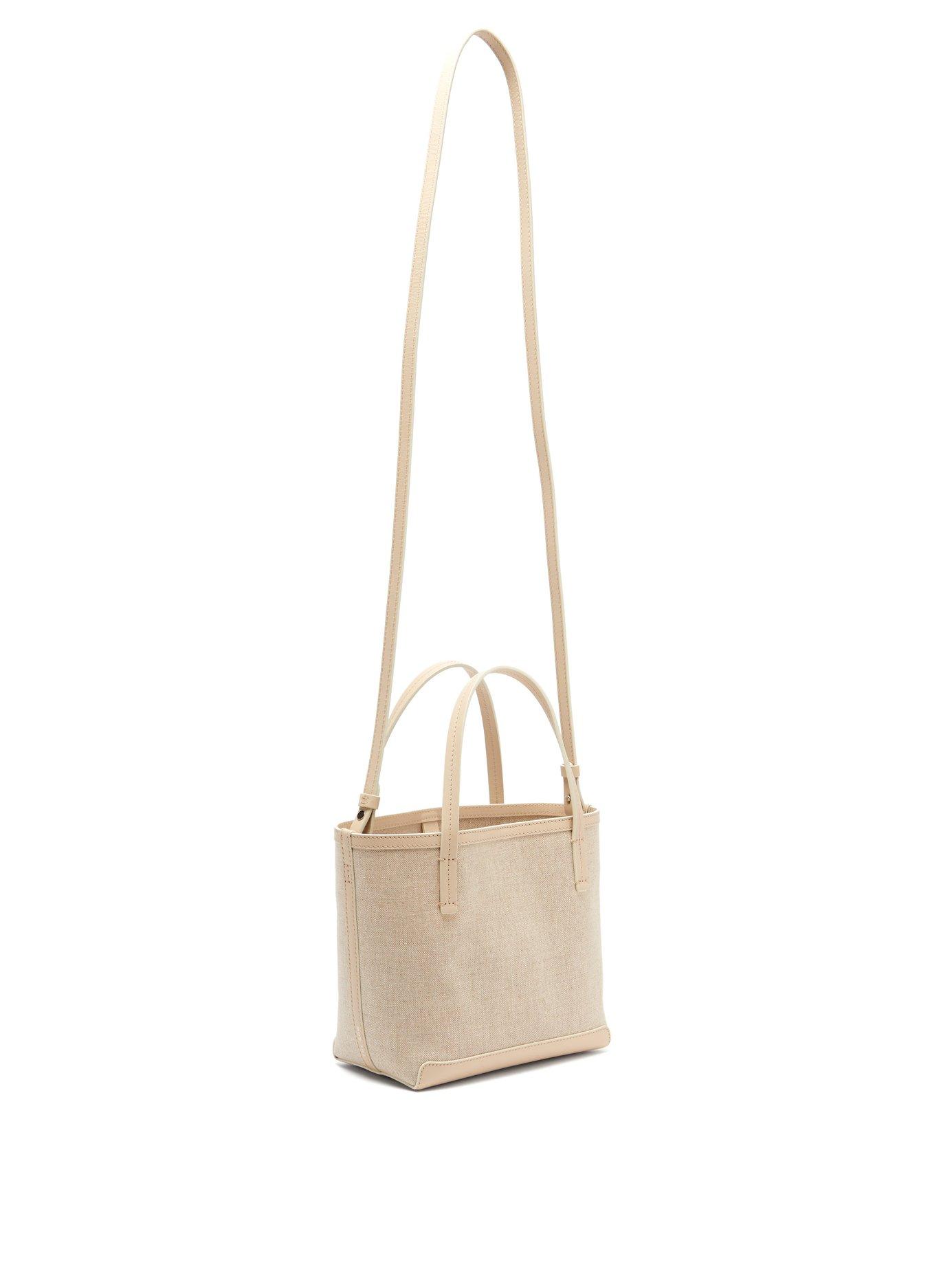 The Row Park Small Canvas Tote in Natural - Lyst