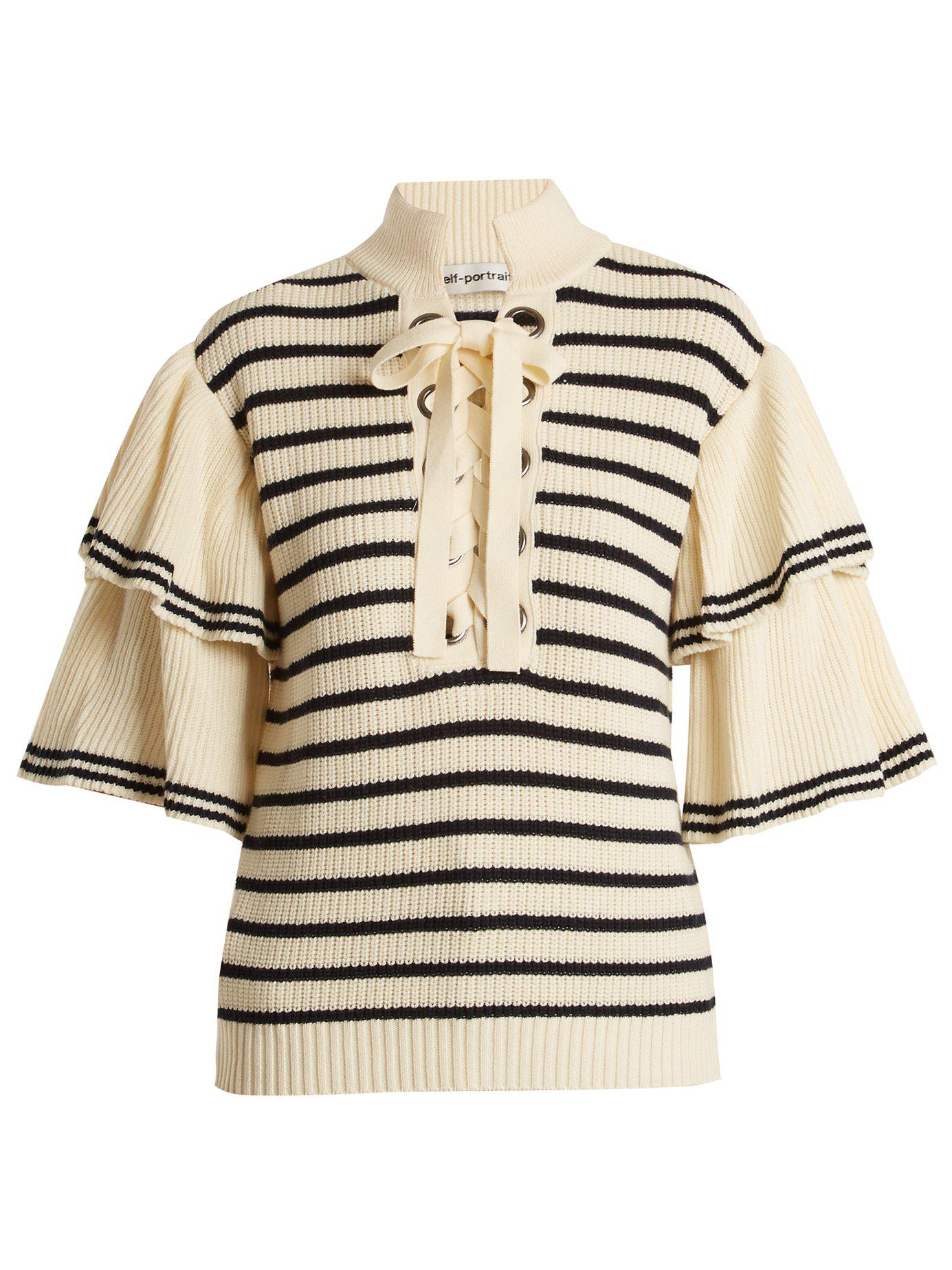 Pullover Portrait Maille Portrait Self Pullover Maille Self Self Portrait r11UI5xwq