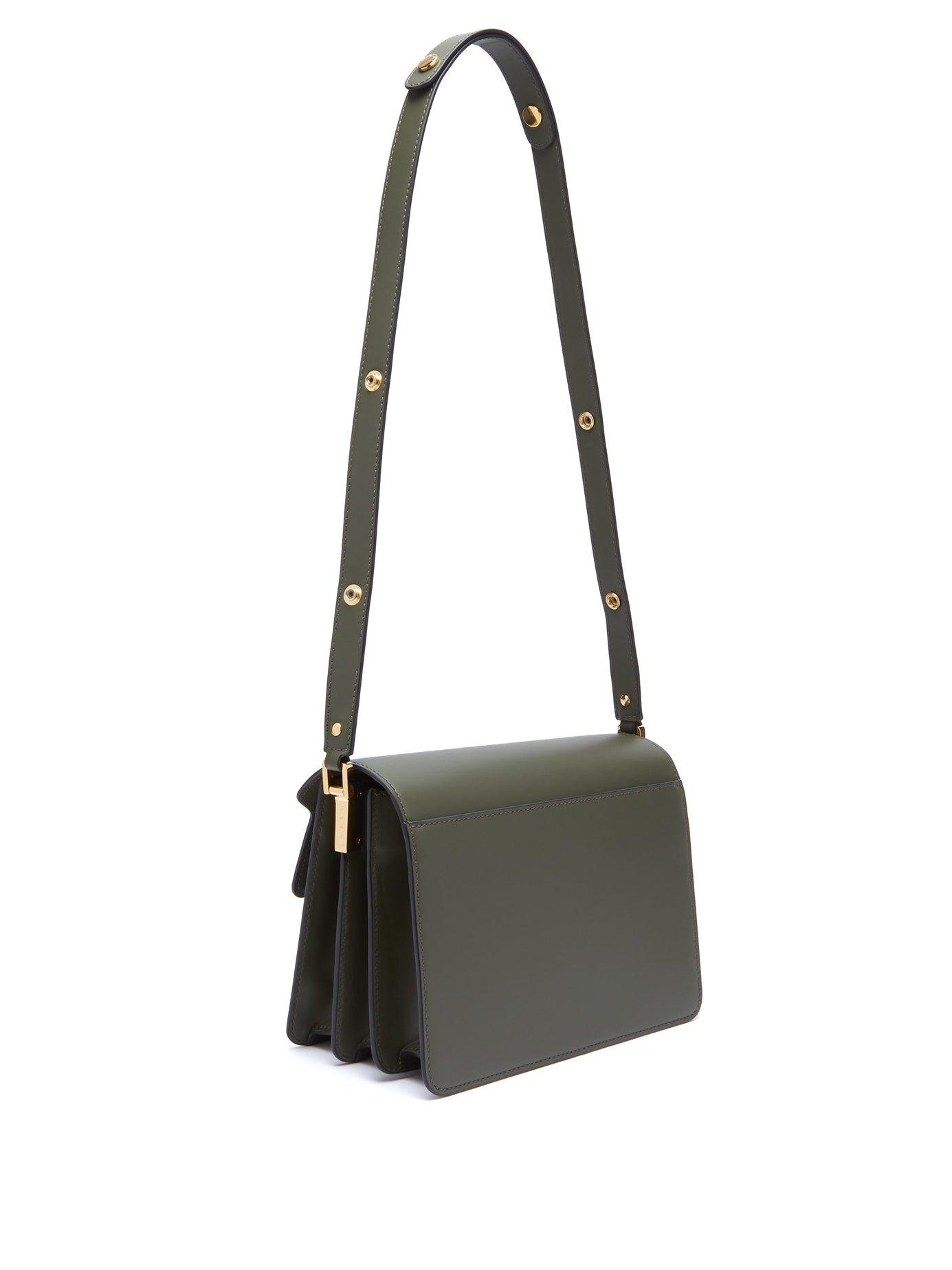 marni trunk bag green