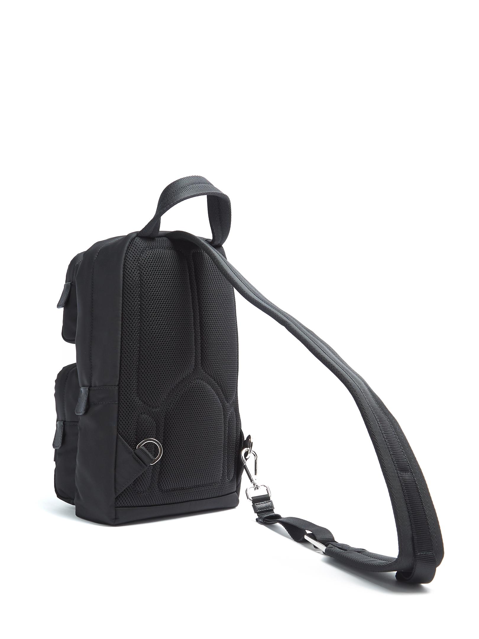 prada single strap backpack