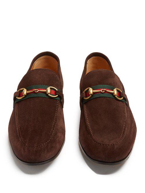 men's gucci suede loafers sale