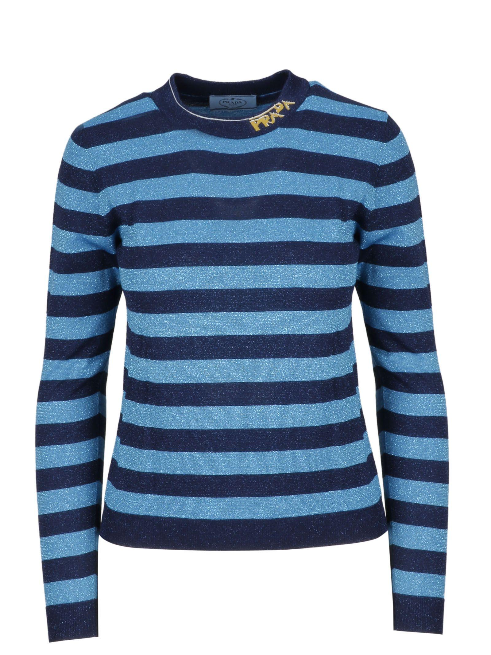 blue wool jumper