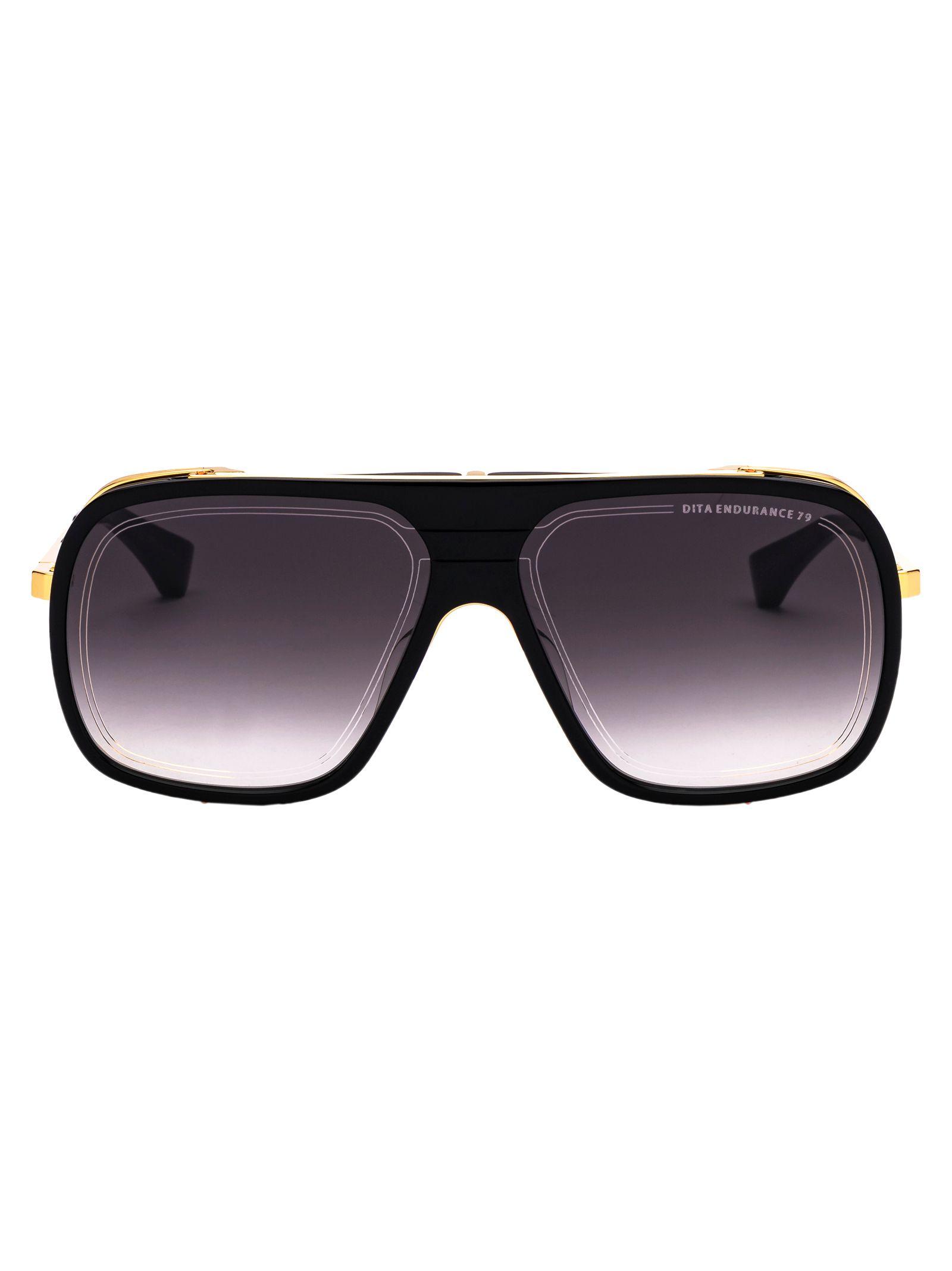 DITA Black Acetate Sunglasses in Black for Men Lyst