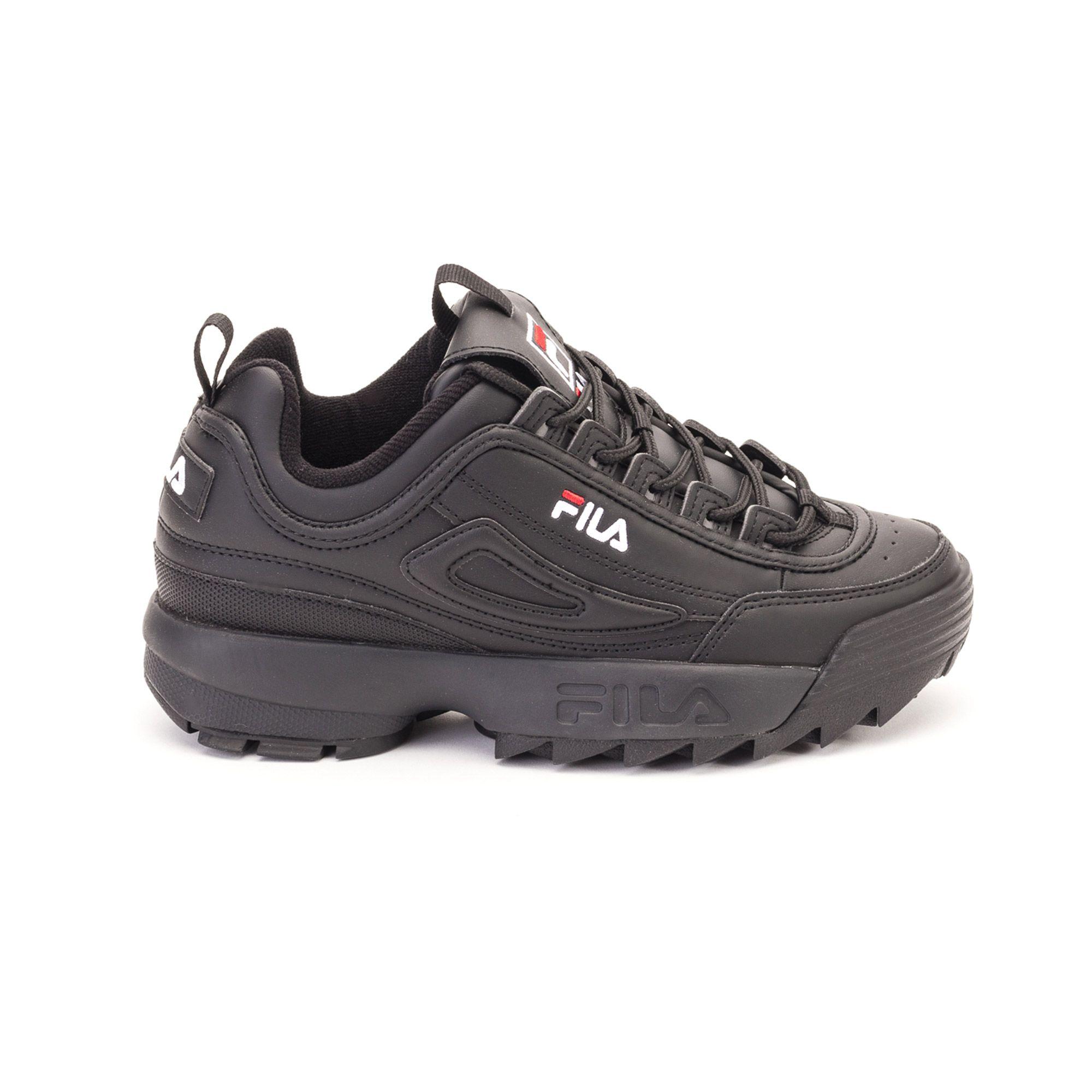 fila black lifestyle shoes