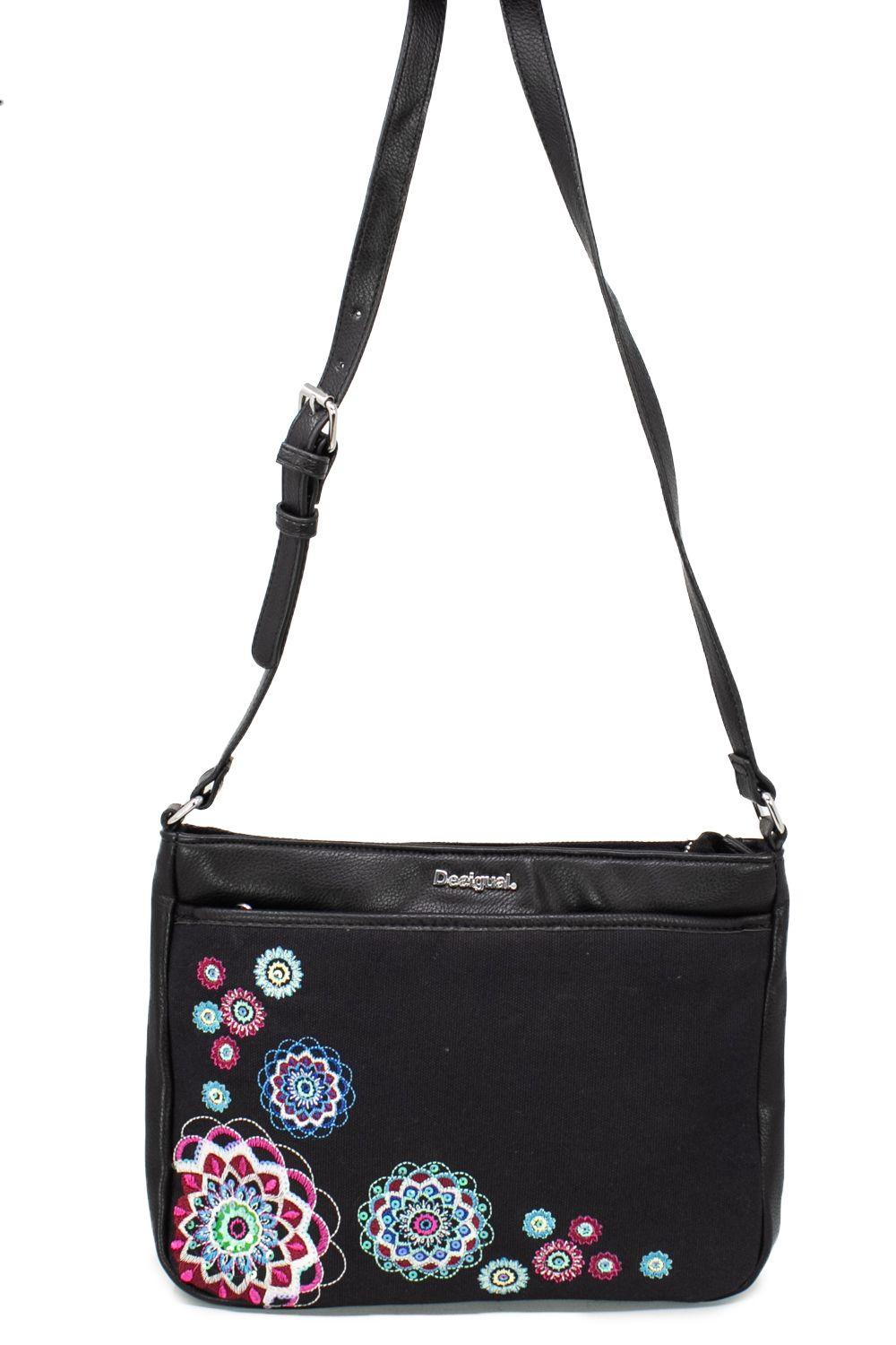 Desigual Black Polyester Shoulder Bag in Black Lyst