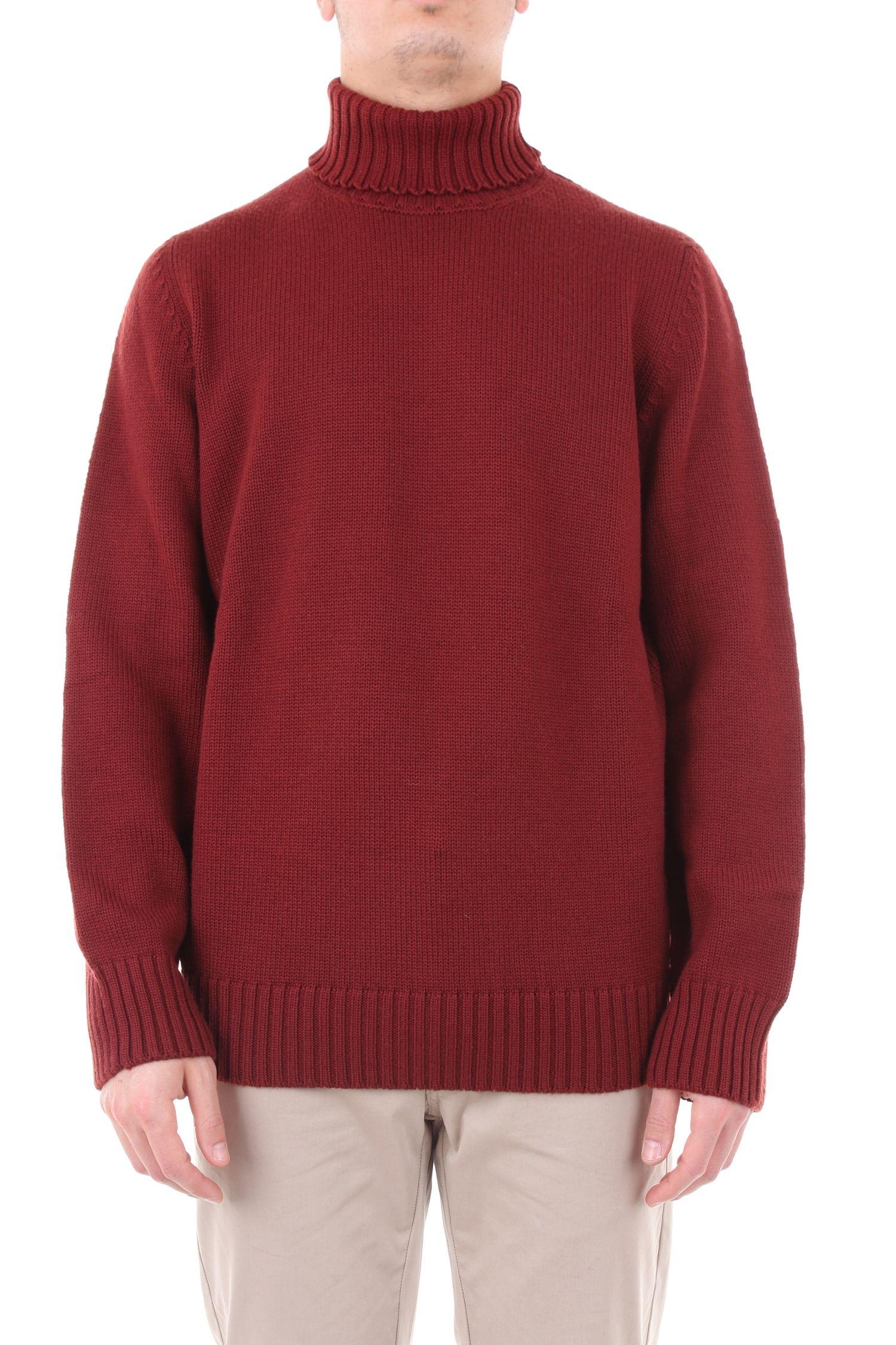 Drumohr Red Wool Sweater in Red for Men - Lyst