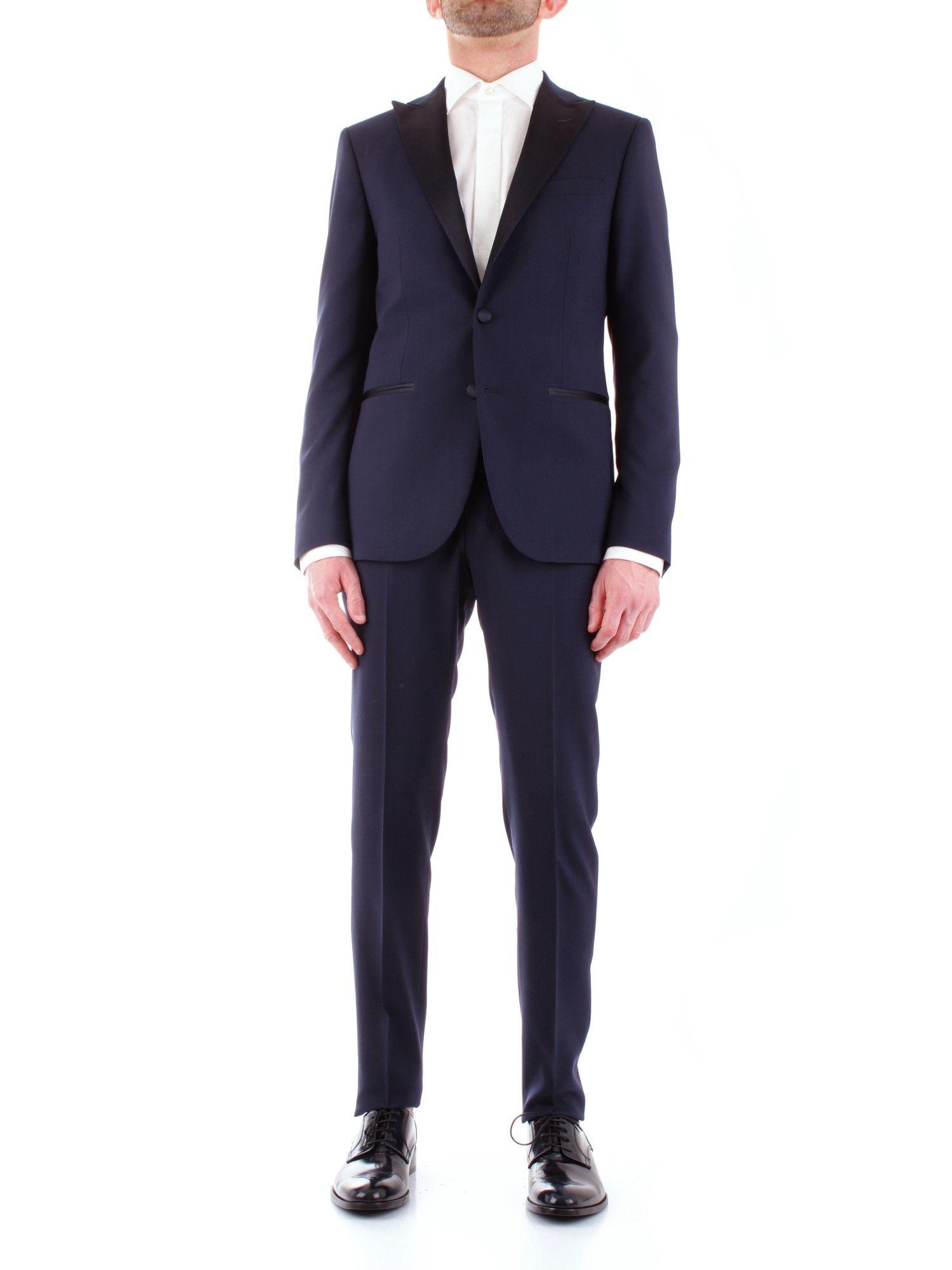 Corneliani Blue Wool Suit for Men - Save 24% - Lyst