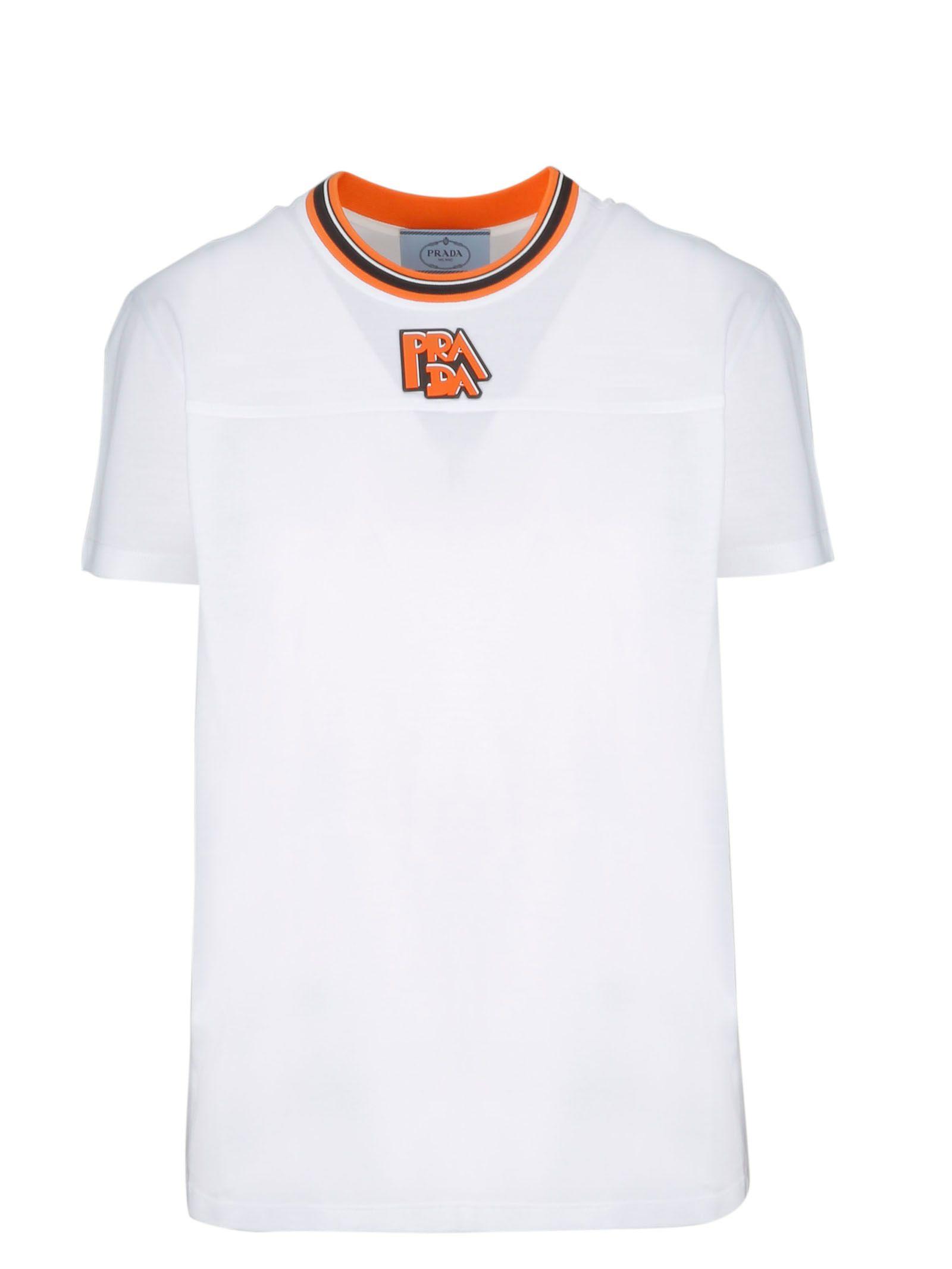 prada white tshirt