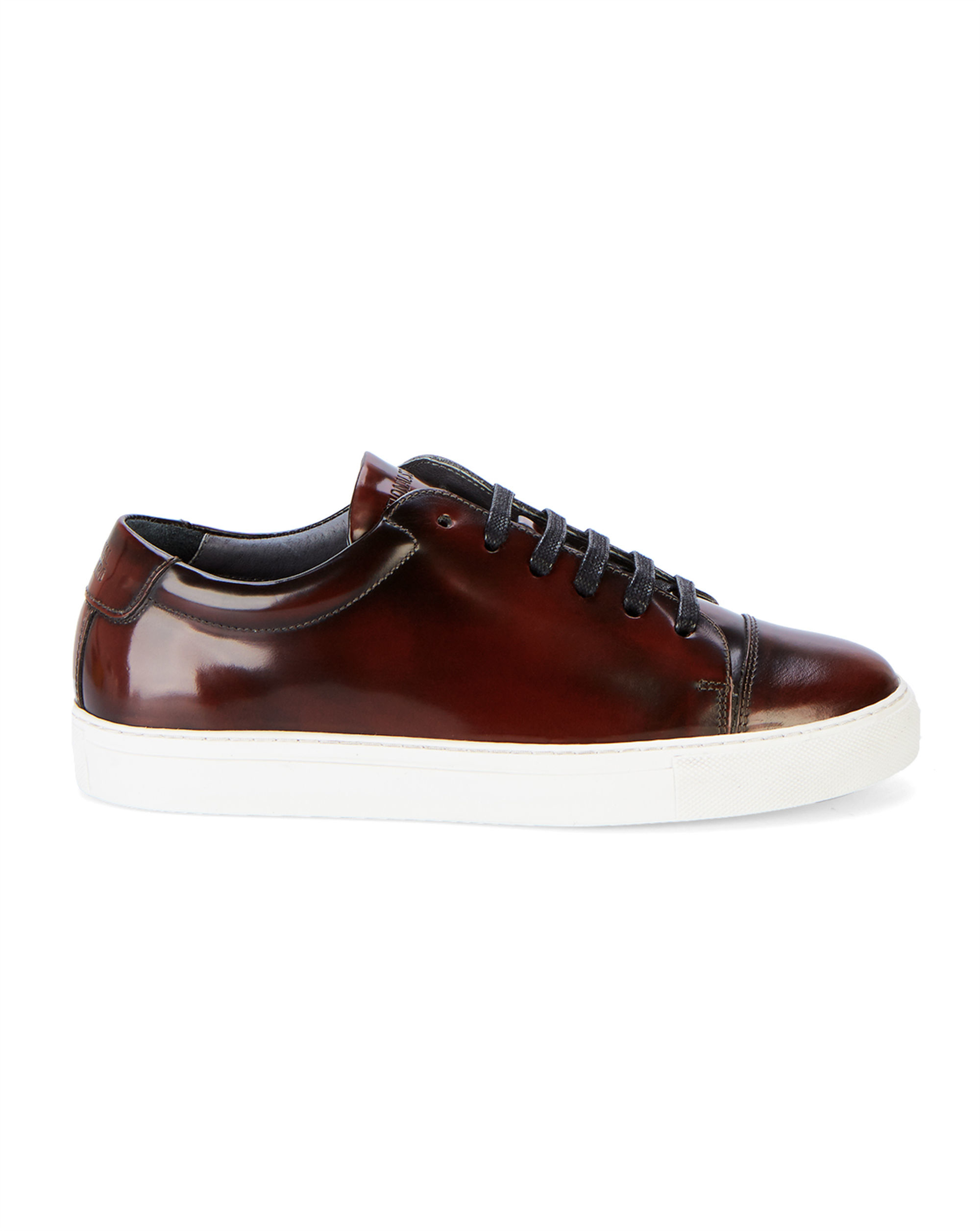National standard Burgundy Edition 3 Smooth Leather Sneakers in ...