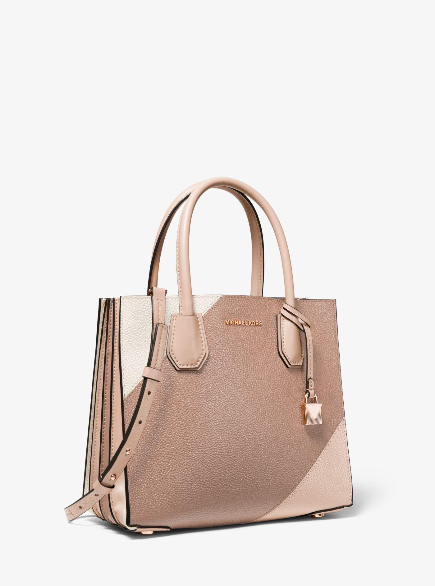 mercer gallery medium pebbled leather tote bag