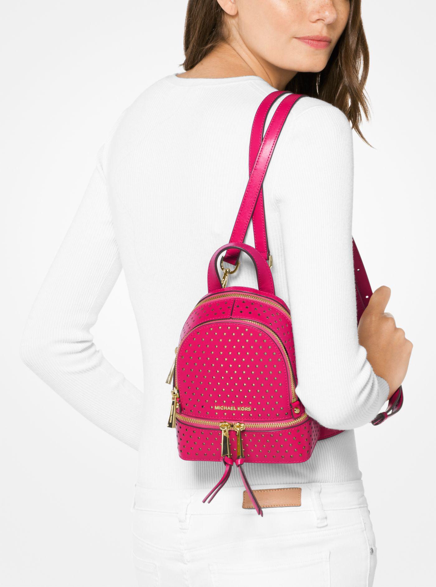 Mk Mini Backpack Pink | Ville du Muy