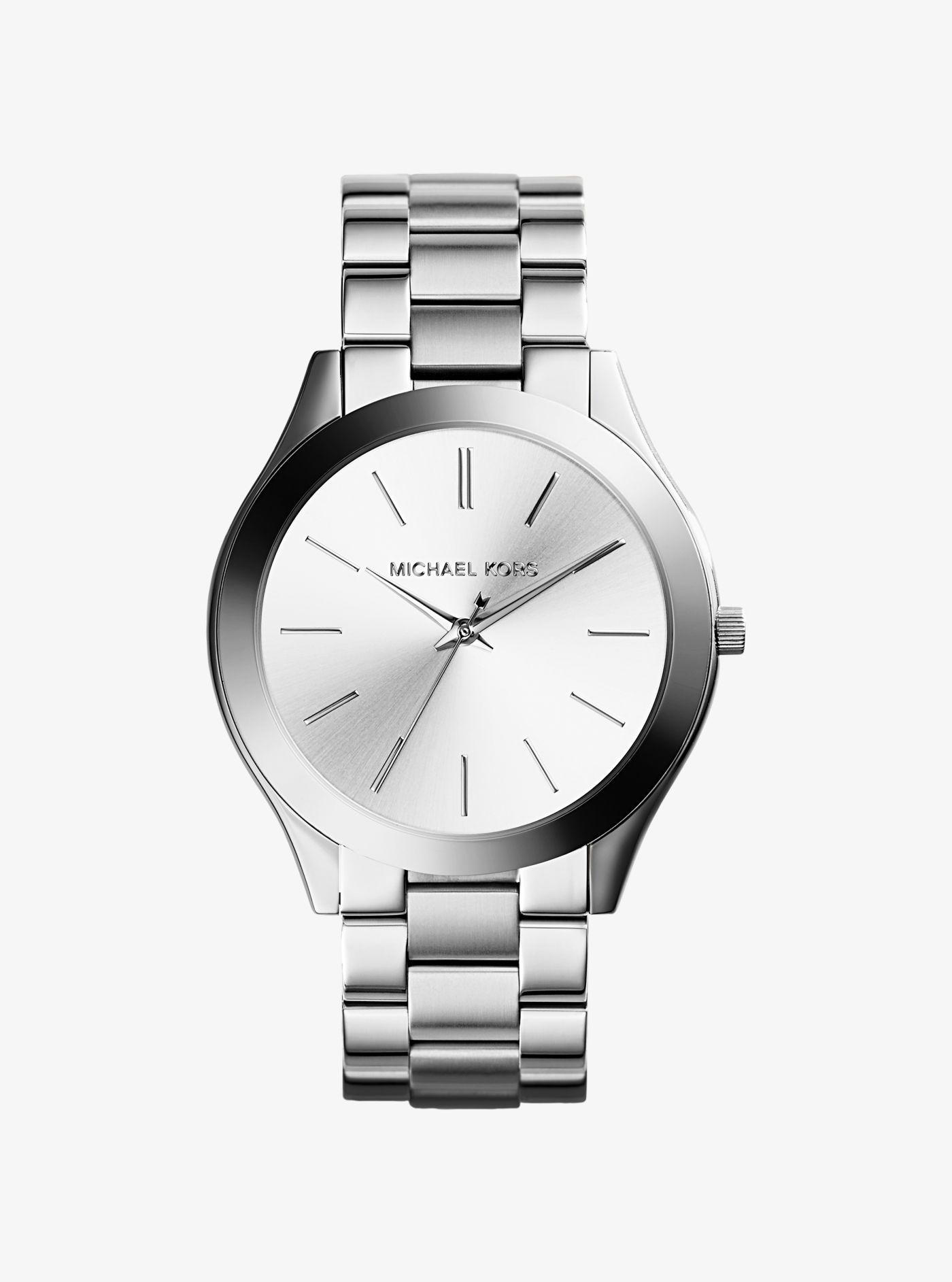 michael kors access runway silver