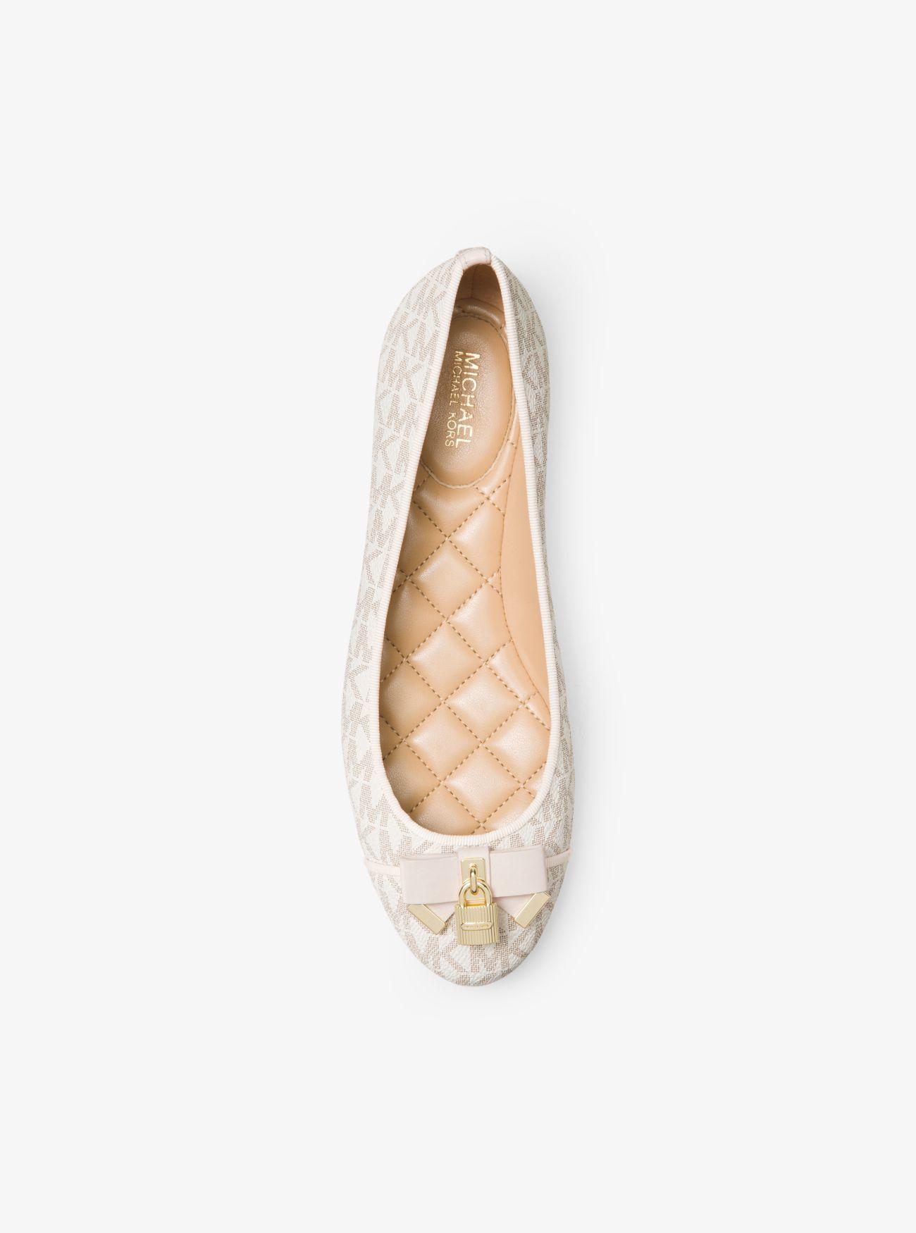 alice logo ballet flat michael kors