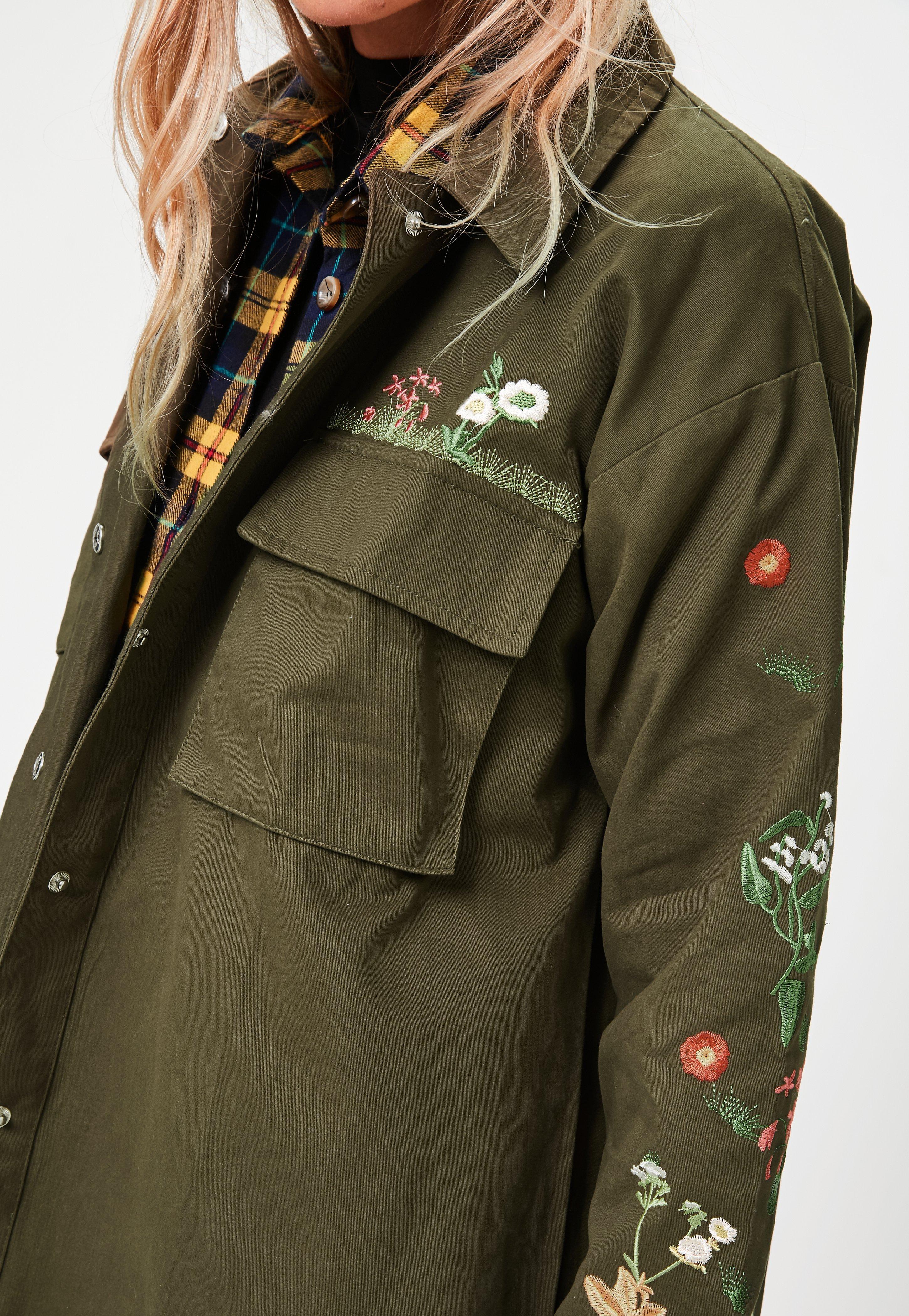 missguided khaki jacket
