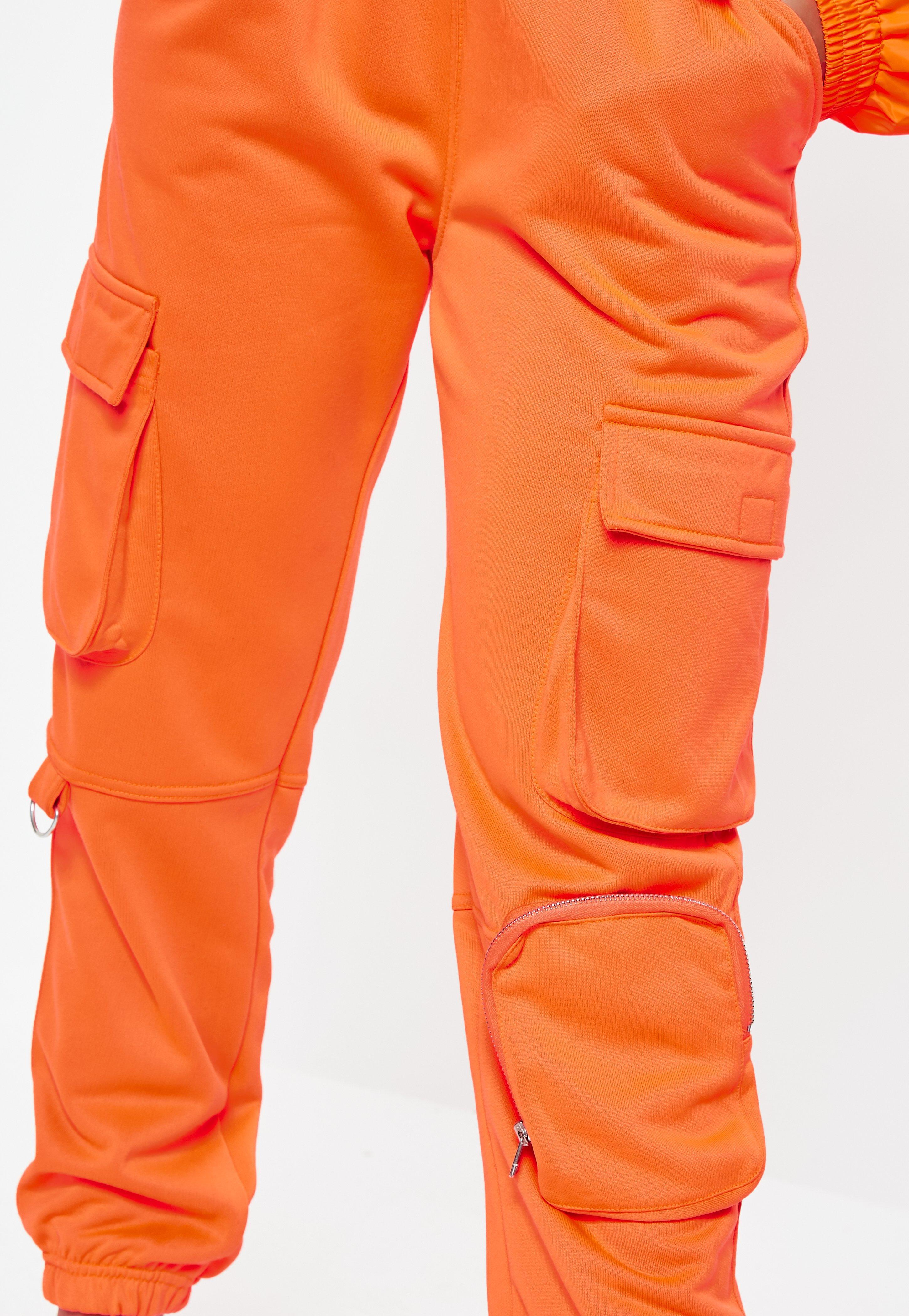 orange pants cargo