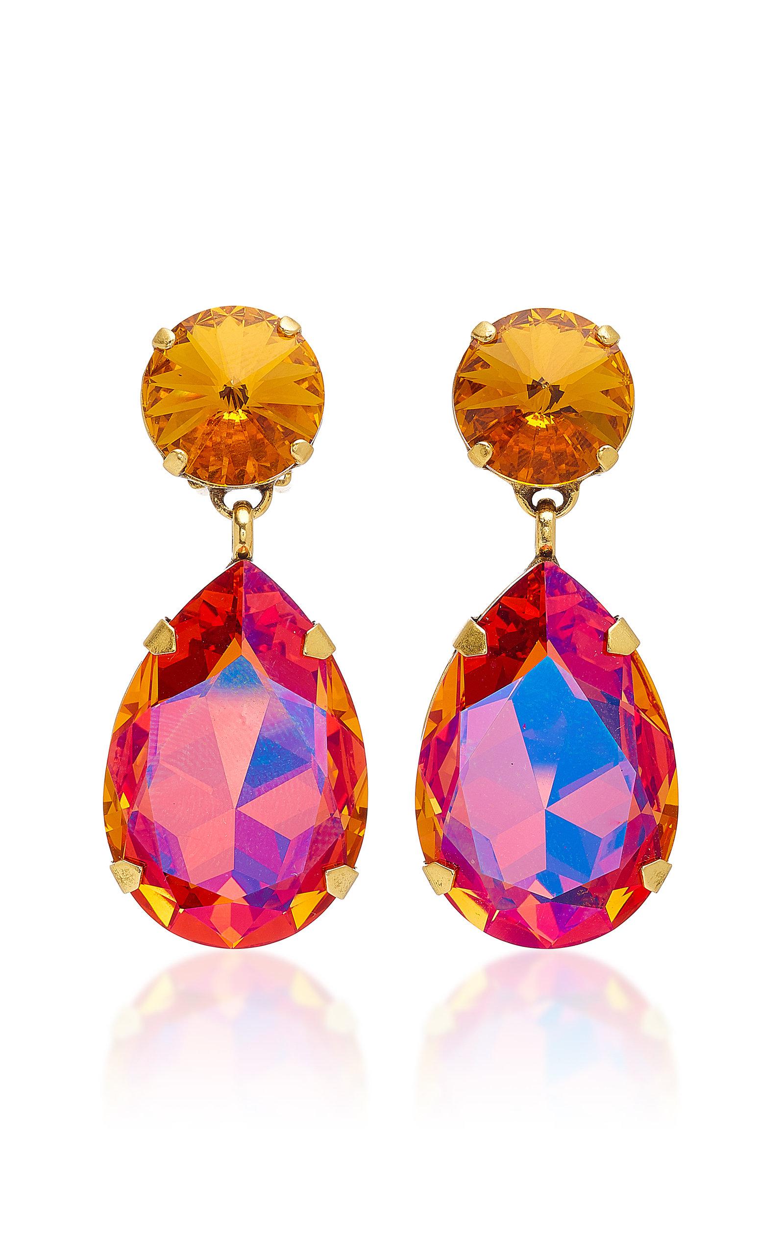 Roxanne Oulin Hip Hop But Not Gold Plated Swarovski Crystal Clip Gallery