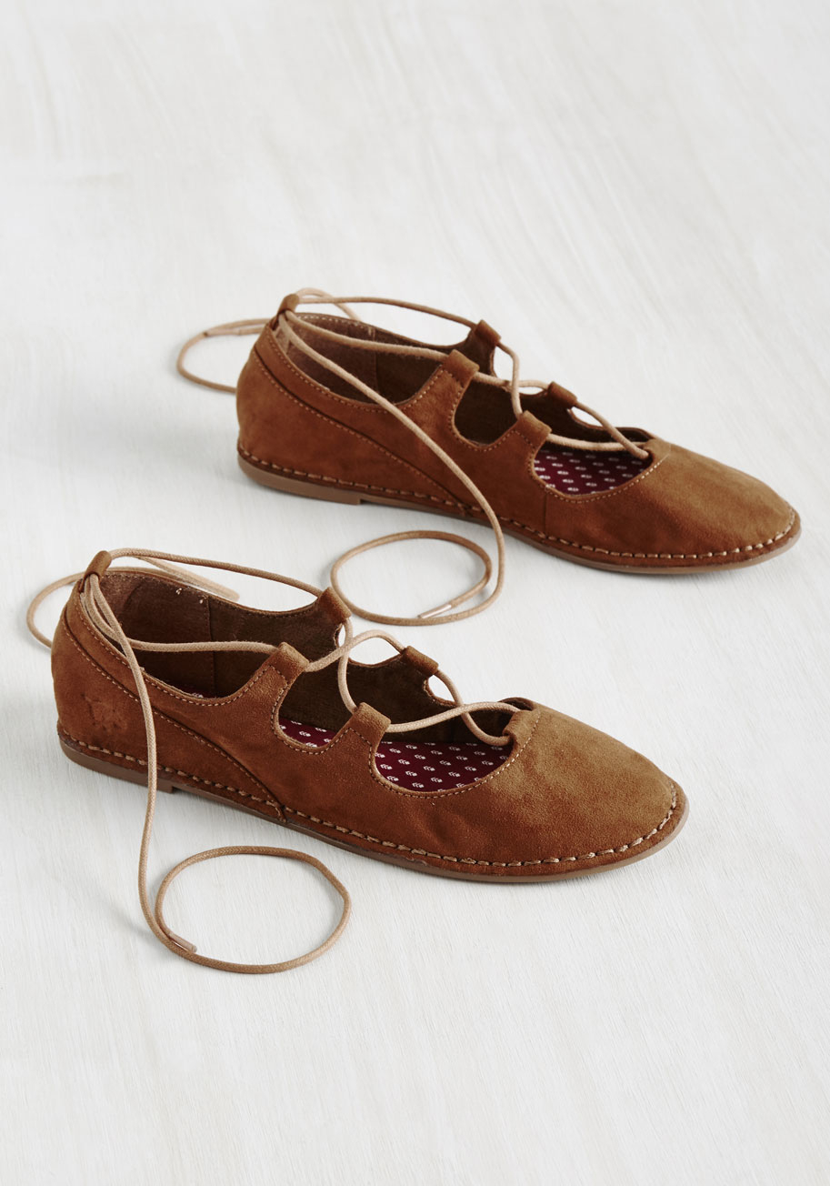 rocket dog brown flats
