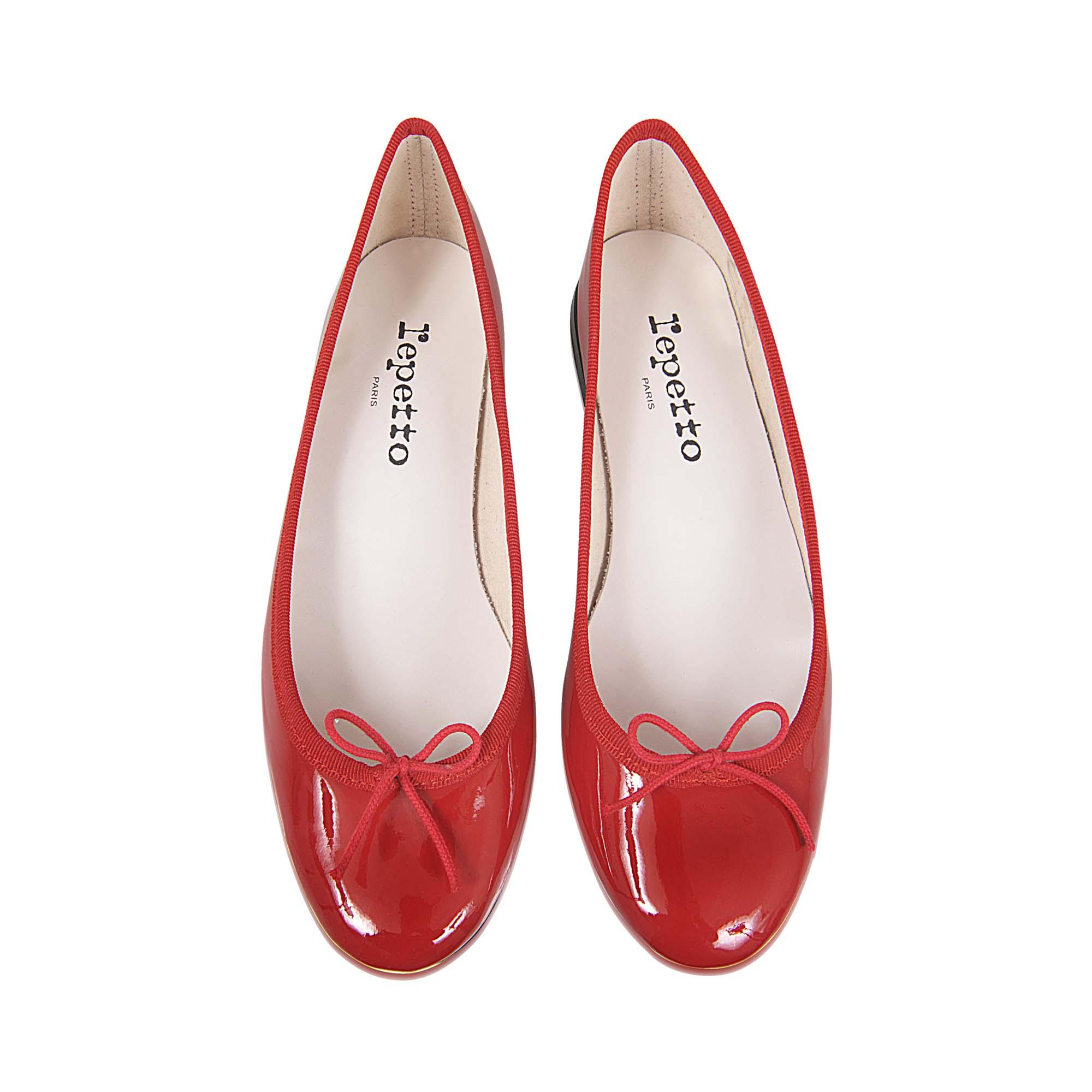 Lyst - Repetto Cendrillon Patent Ballet Flats in Red